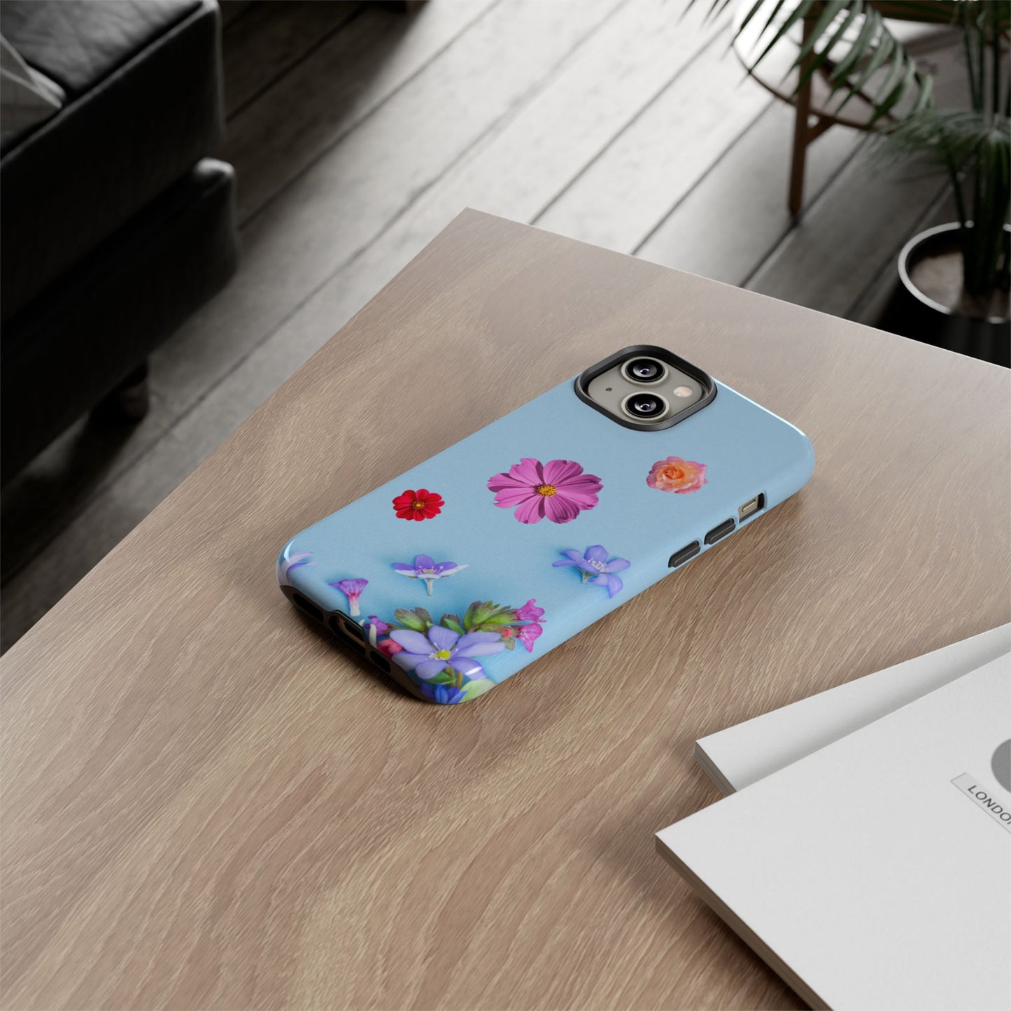 Tough Phone Case - Colorful Flower Design for Spring & Summer