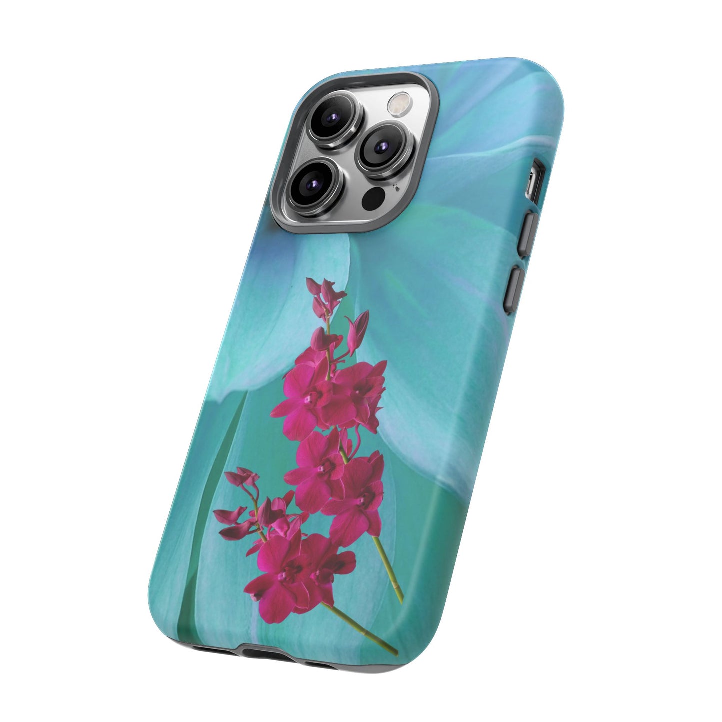 Tough Phone Case - Elegant Orchid Design