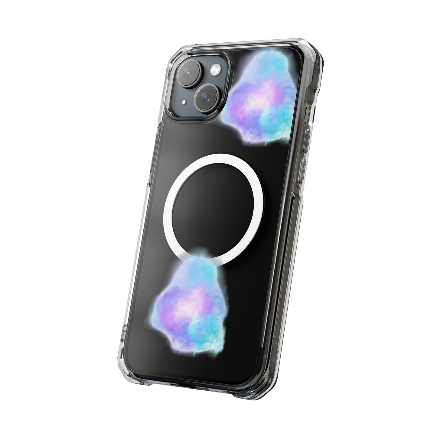 Magnetic Clear Impact Case - Star Dust