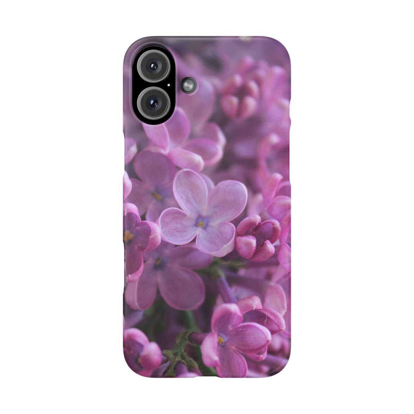 Snap Cases – Vibrant Purple Blossom Design for a Personalized Touch