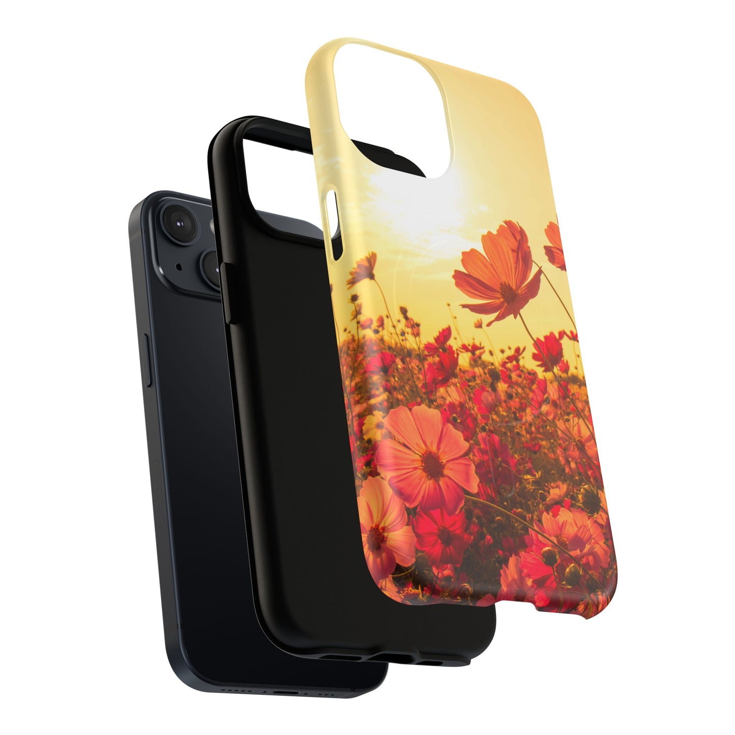 Tough Magnetic Phone Case – Vibrant Floral  and Stylish Protection for Nature Lovers