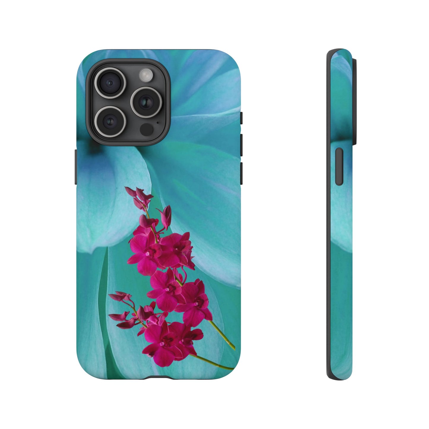 Tough Phone Case - Elegant Orchid Design