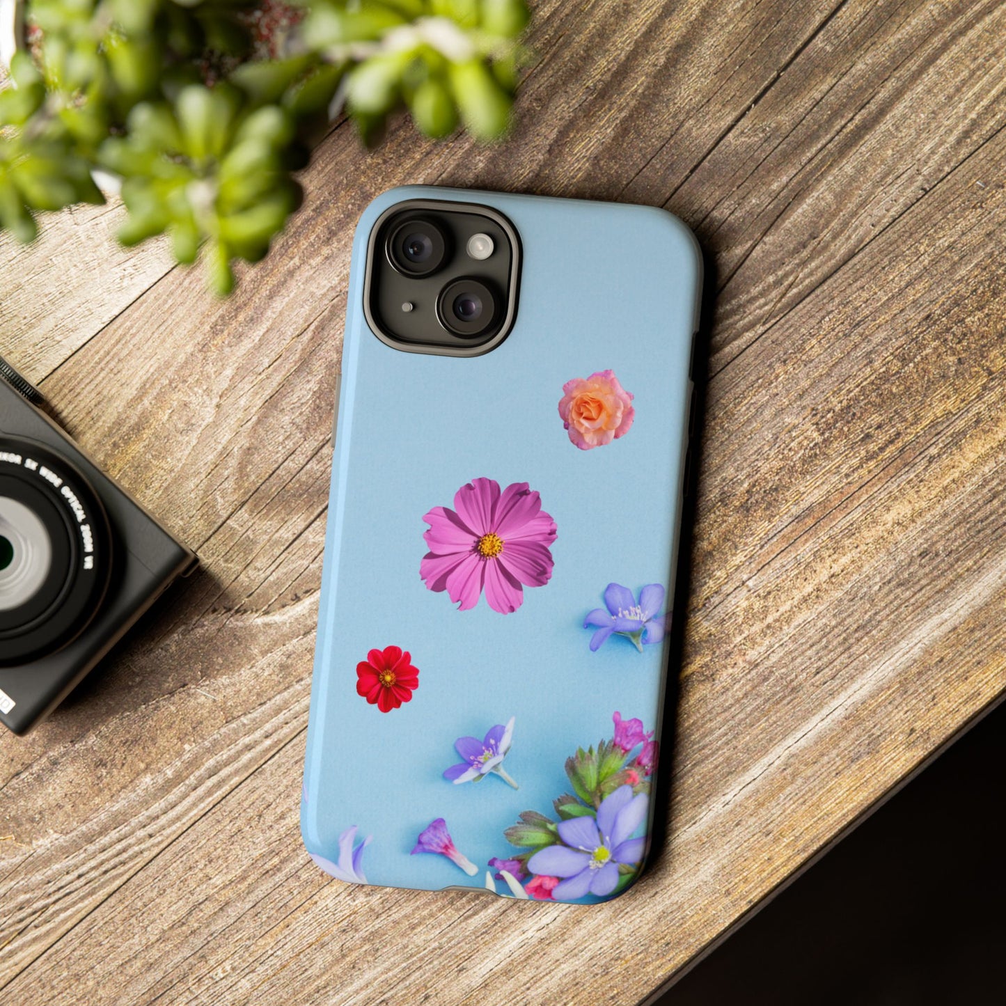 Tough Phone Case - Colorful Flower Design for Spring & Summer