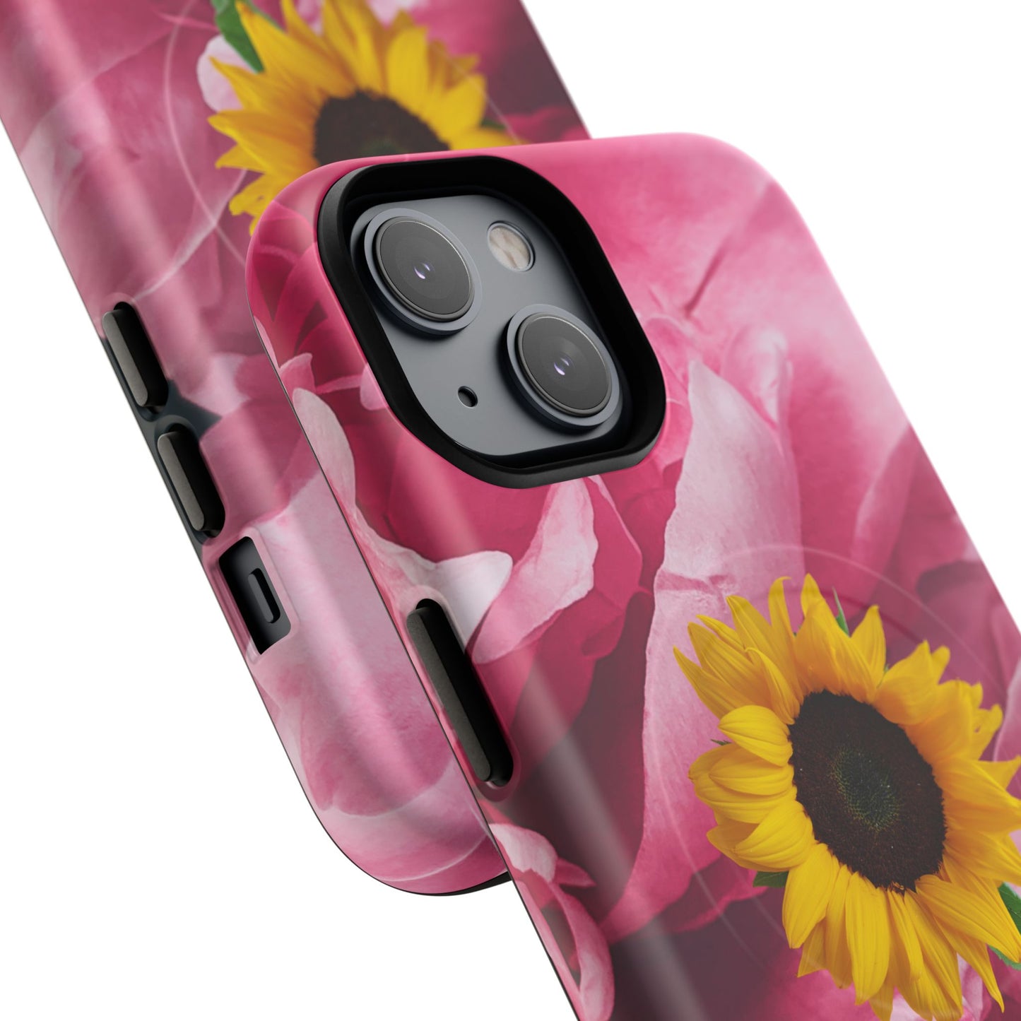 Tough Magnetic Phone Case- Sunflower Design