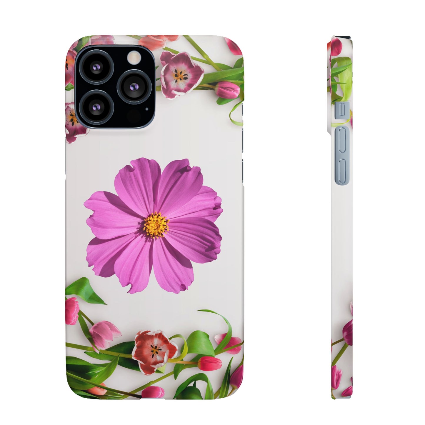 Snap Case- Elegant Flower Design