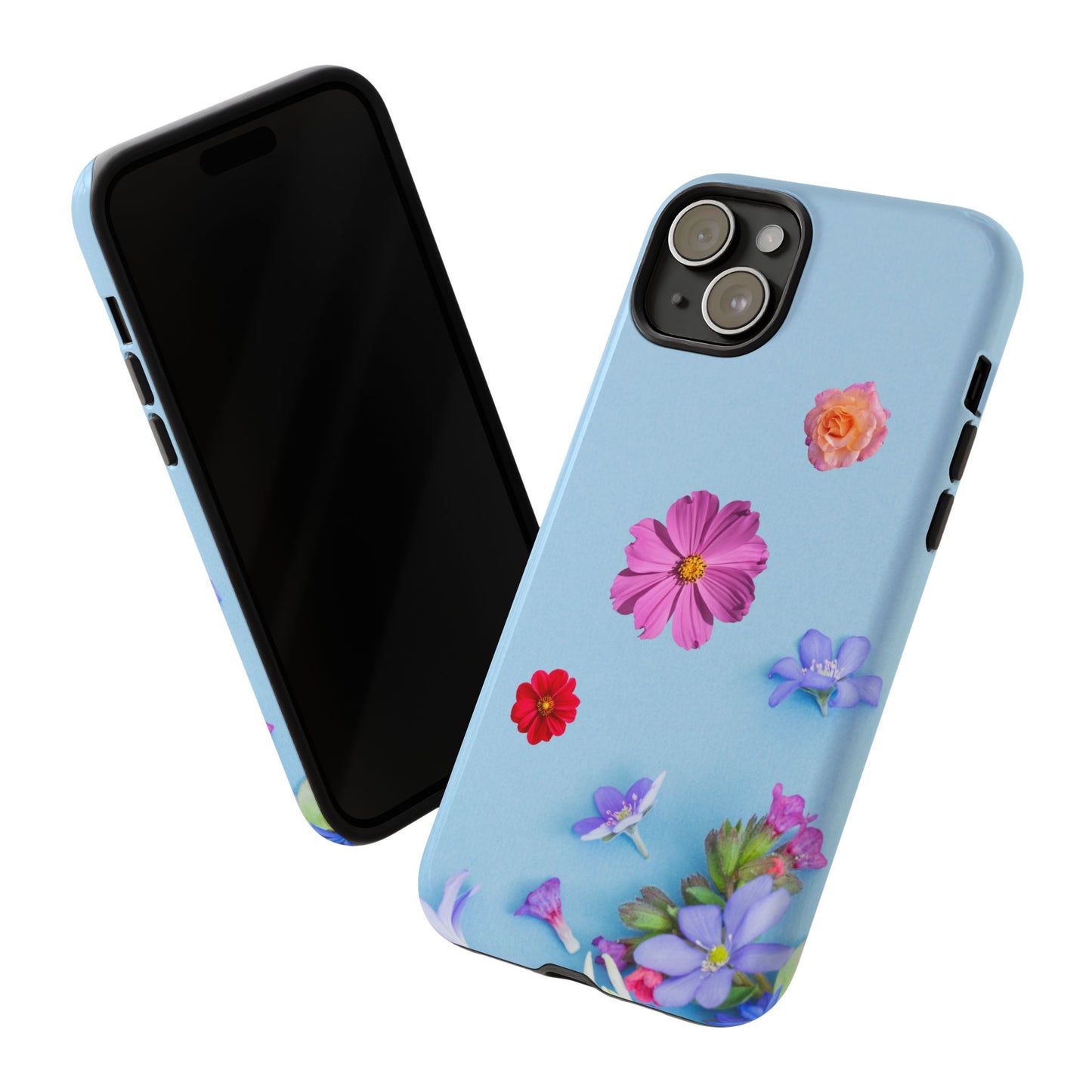 Tough Phone Case - Colorful Flower Design for Spring & Summer