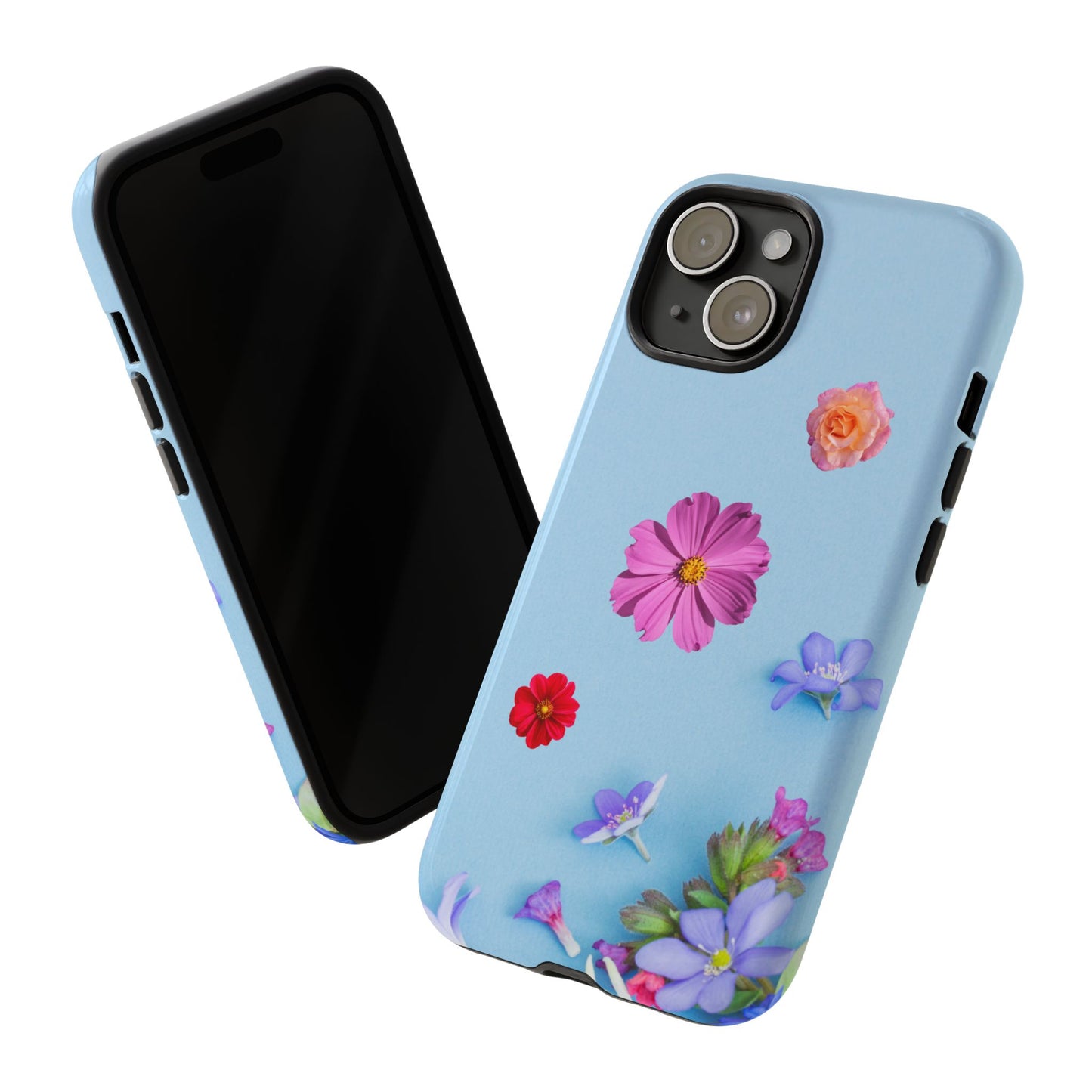 Tough Phone Case - Colorful Flower Design for Spring & Summer