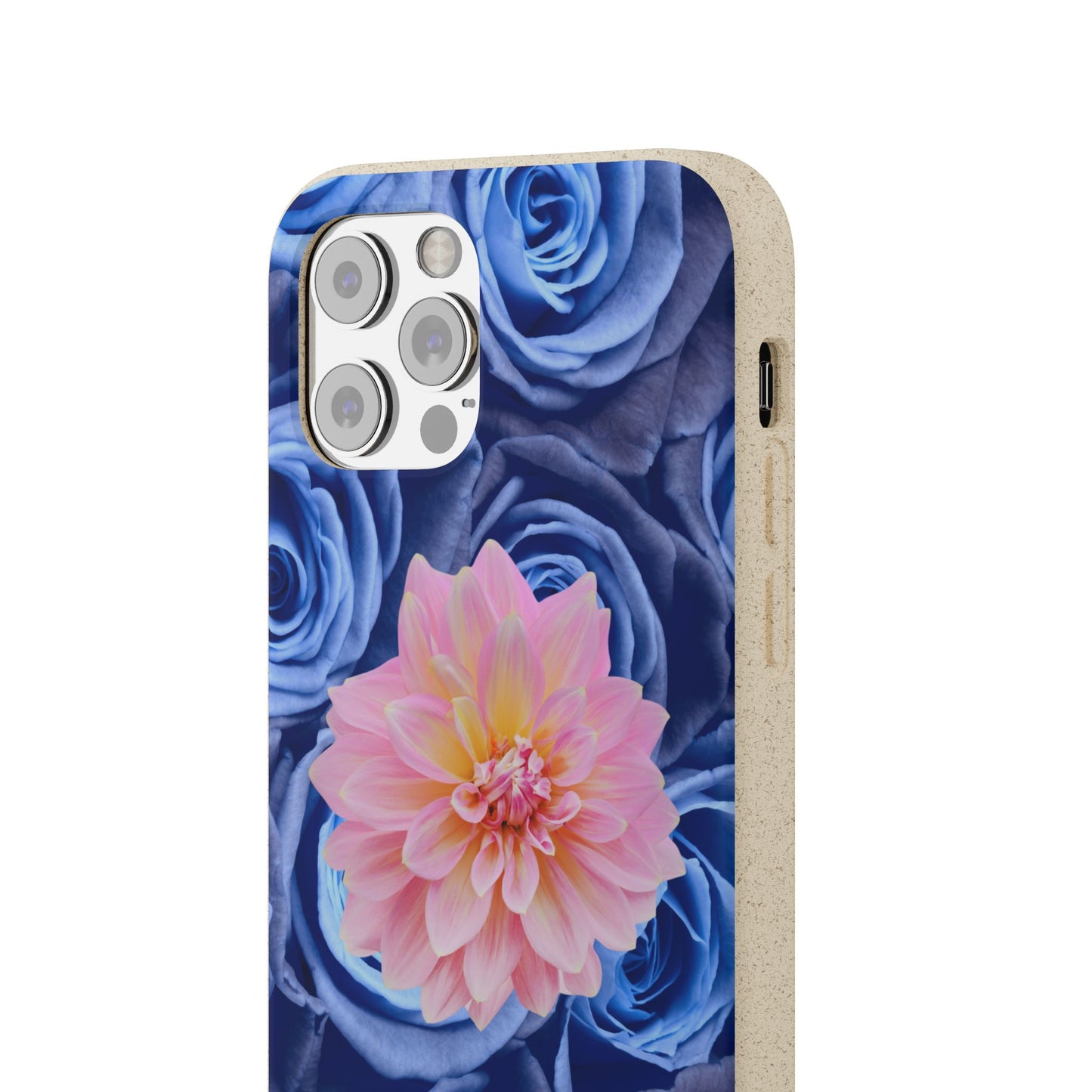 Biodegradable Cases- Blue Roses Design