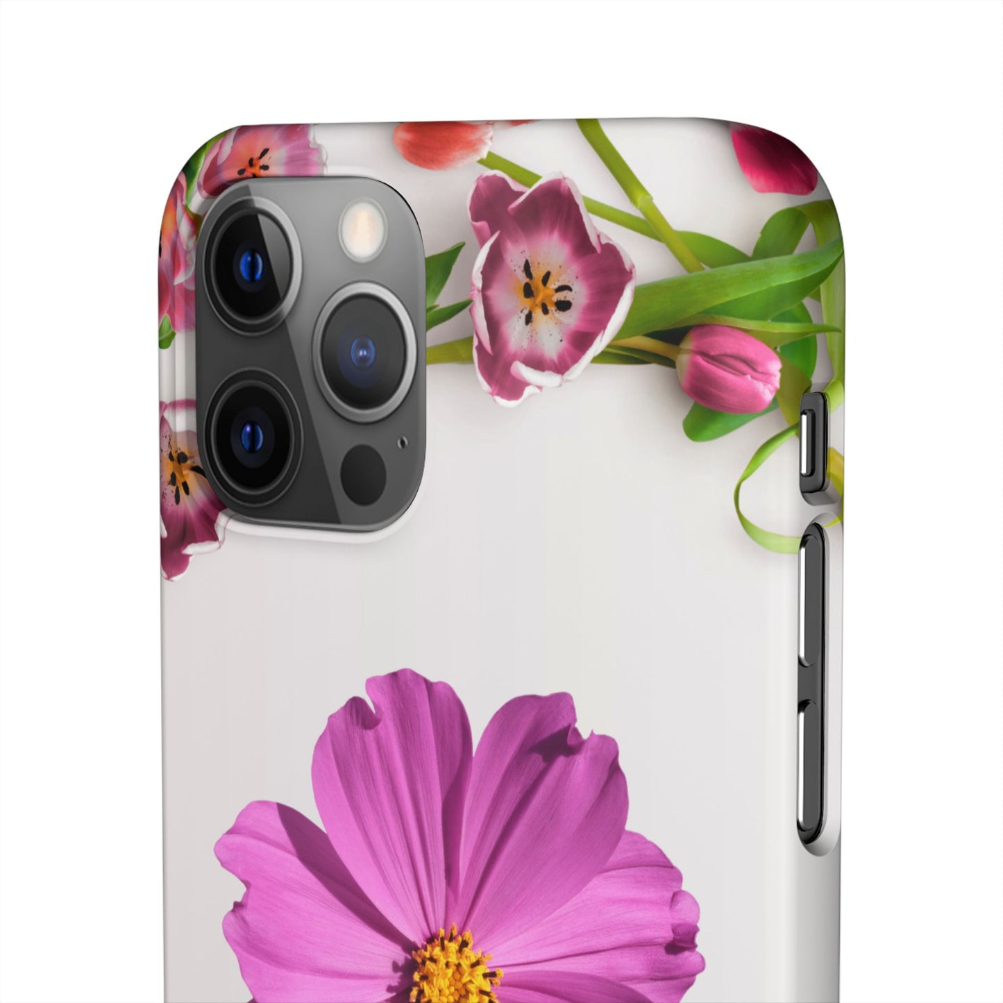 Snap Case- Elegant Flower Design