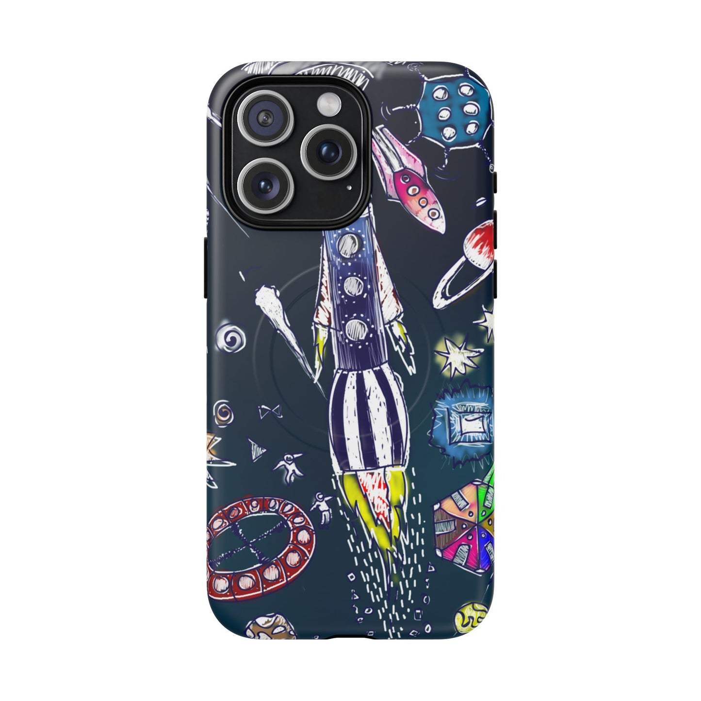 Tough Magnetic Case- Rocket Adventure