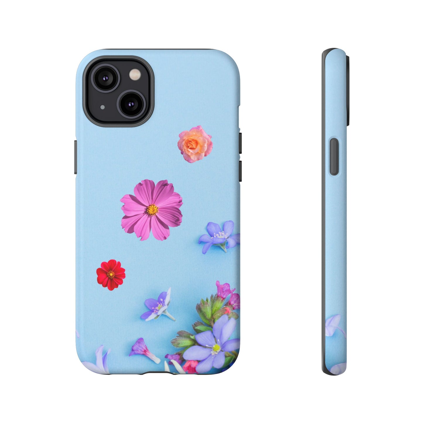 Tough Phone Case - Colorful Flower Design for Spring & Summer