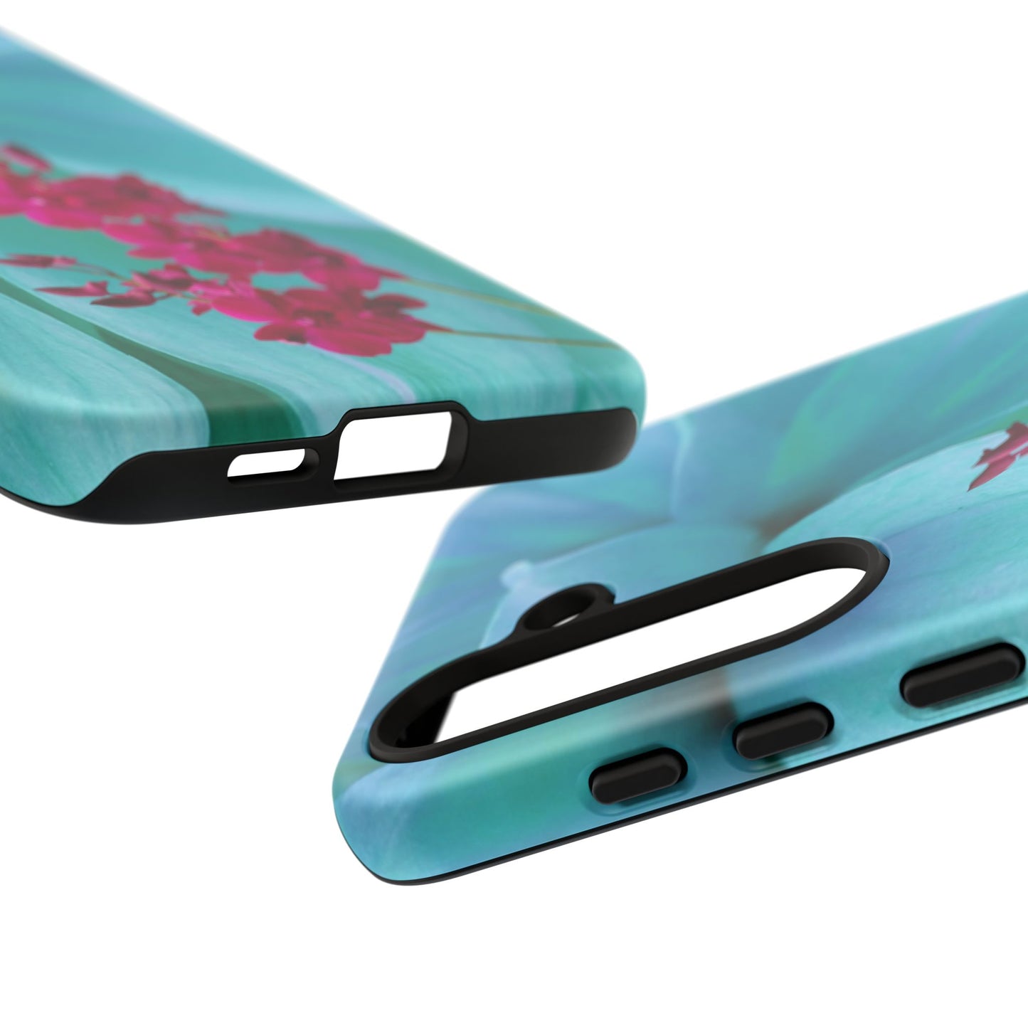 Tough Phone Case - Elegant Orchid Design