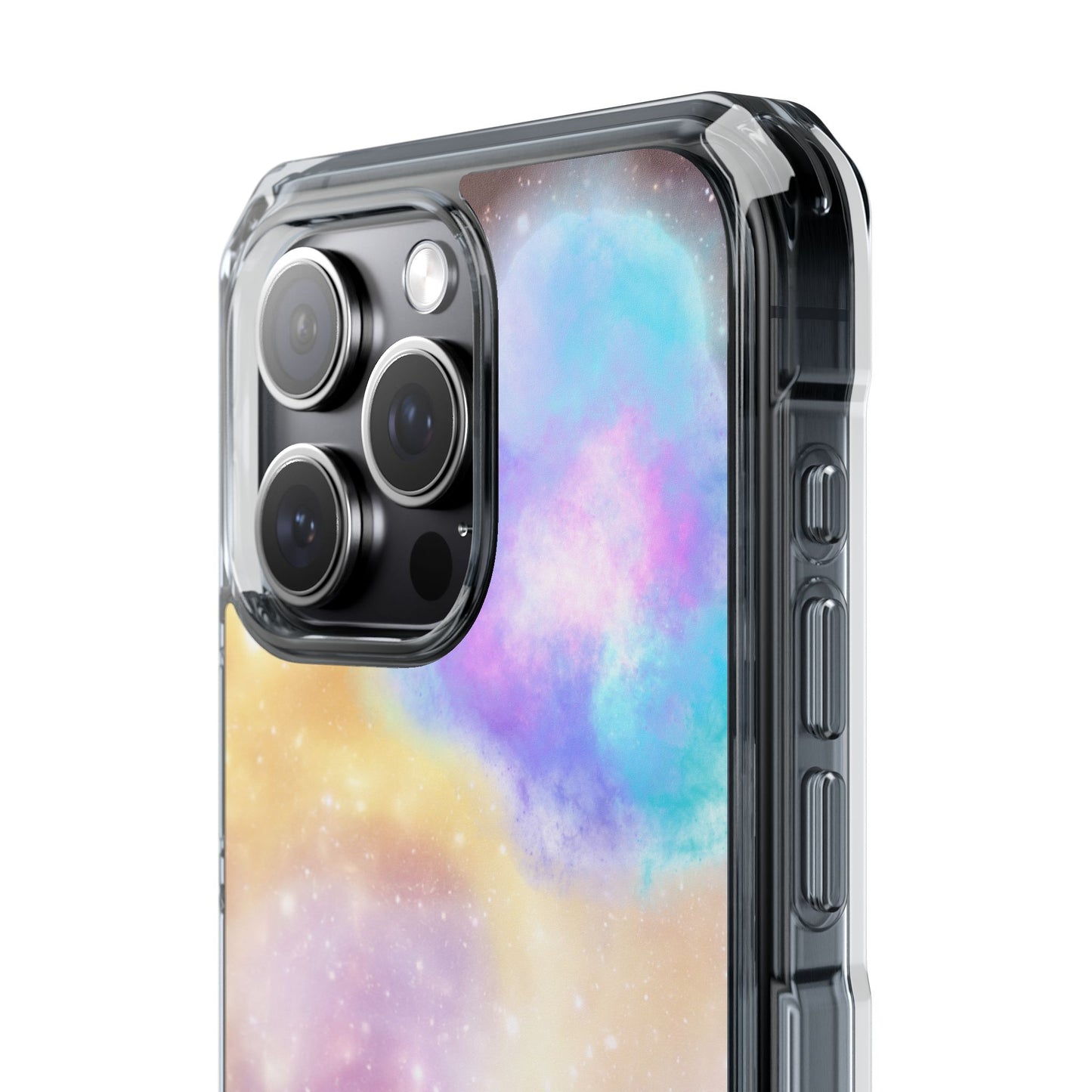 Magnetic Clear Phone Case - Cosmic Colors