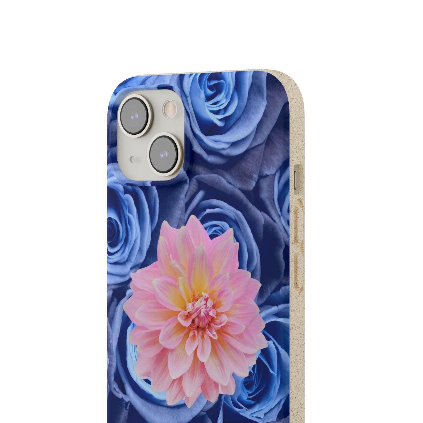 Biodegradable Cases- Blue Roses Design