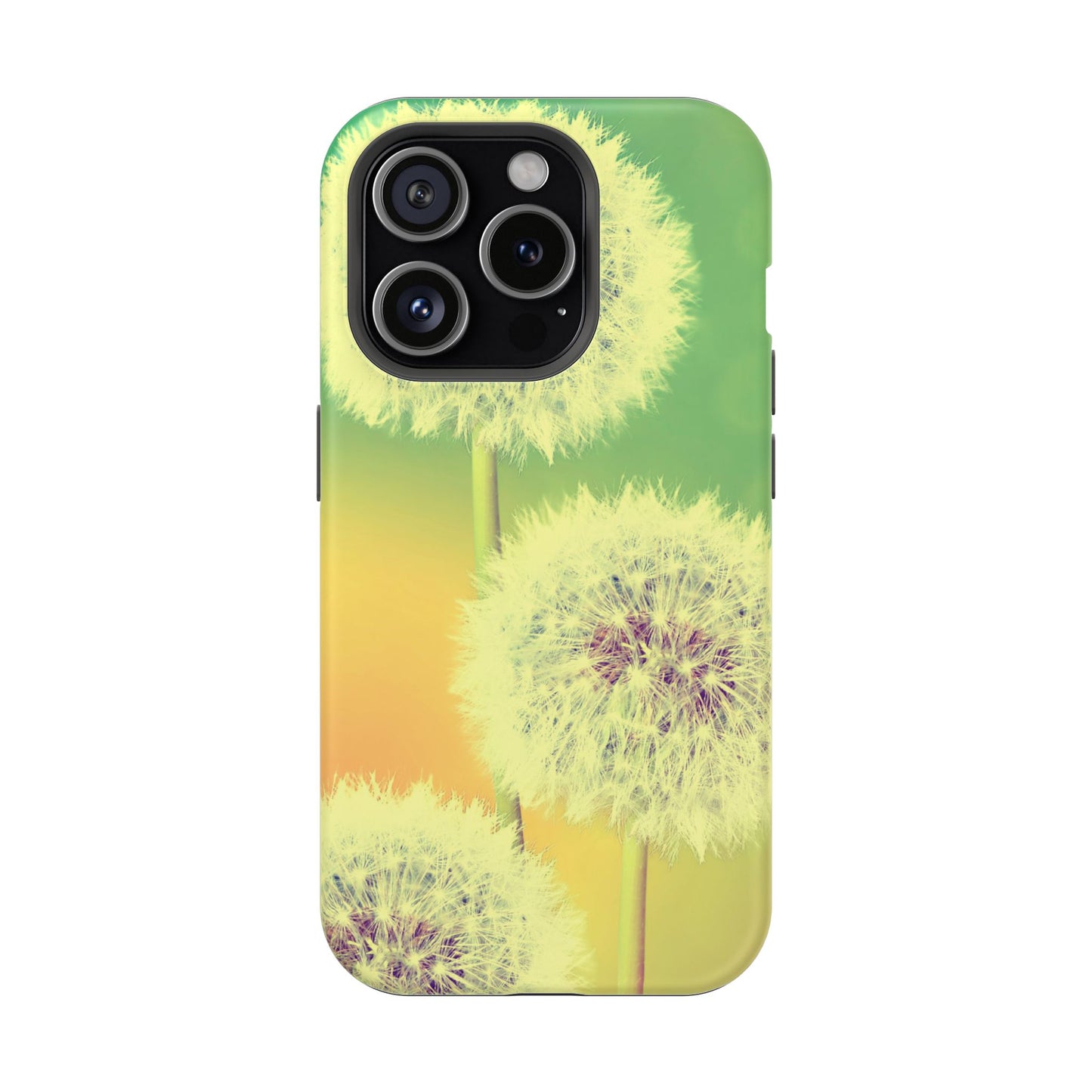 Impact-Resistant Phone Case - Whimsical Dandelion