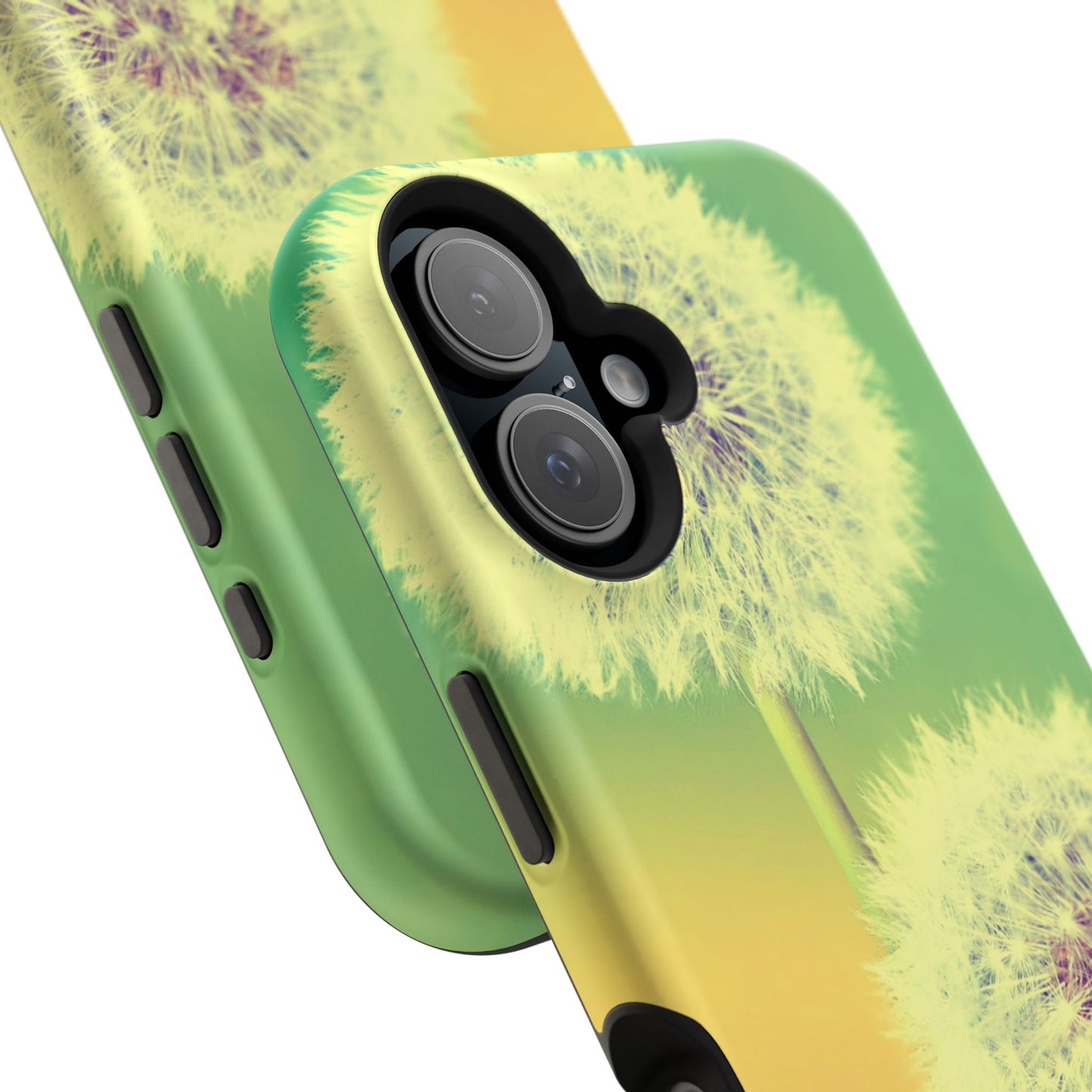 Impact-Resistant Phone Case - Whimsical Dandelion