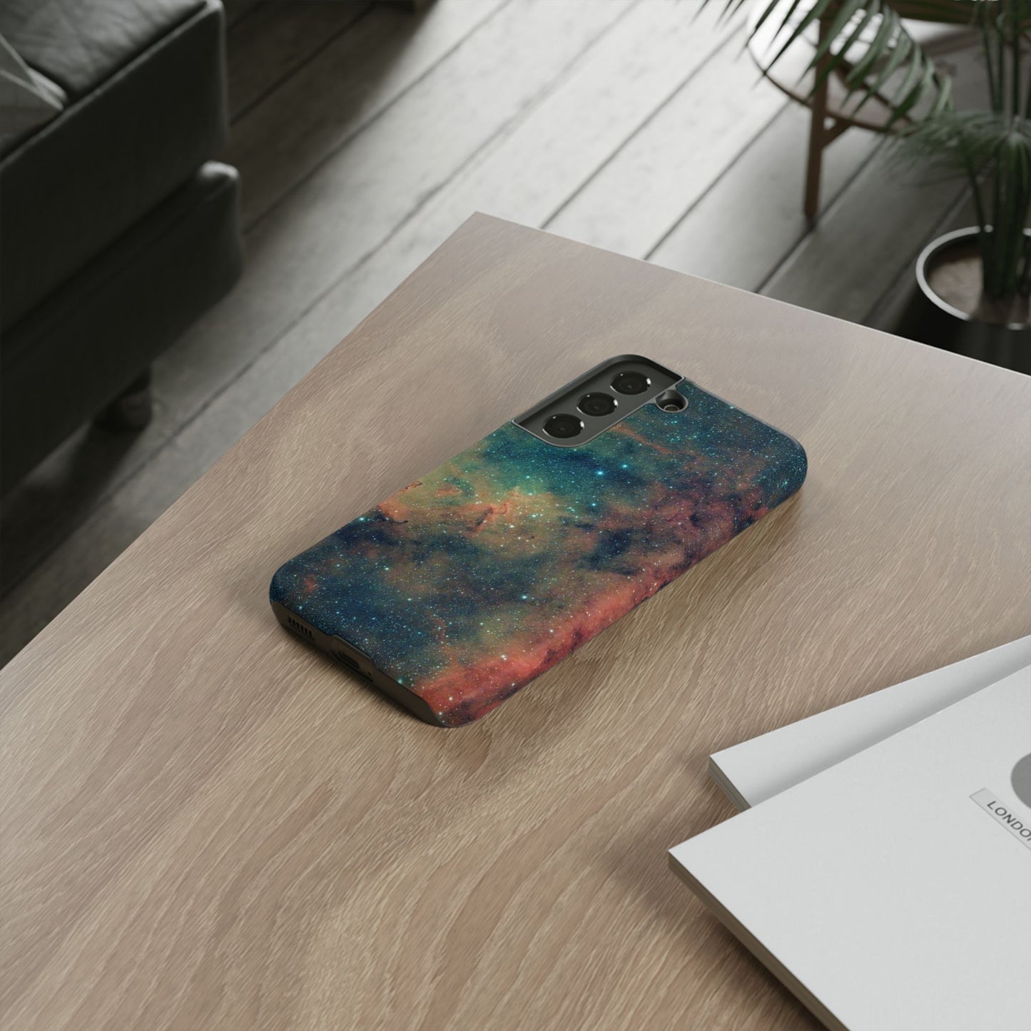 Tough Phone Case - Cosmic Nebula Design