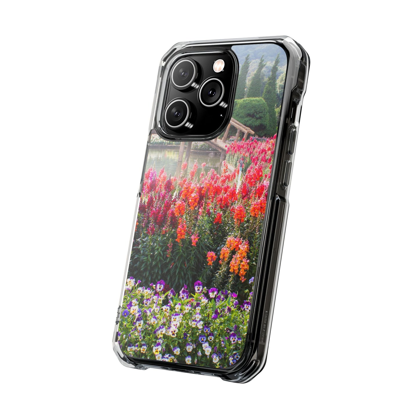 Magnetic Clear Impact Case - Nature-Inspired Phone Protection