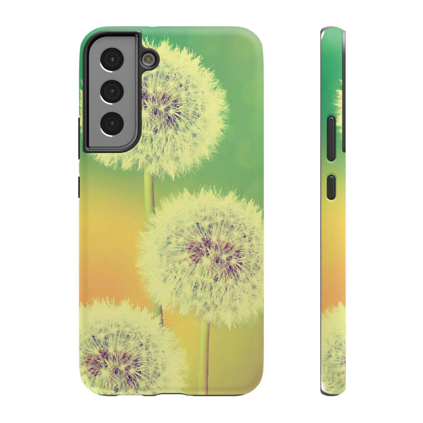 Impact-Resistant Phone Case - Whimsical Dandelion