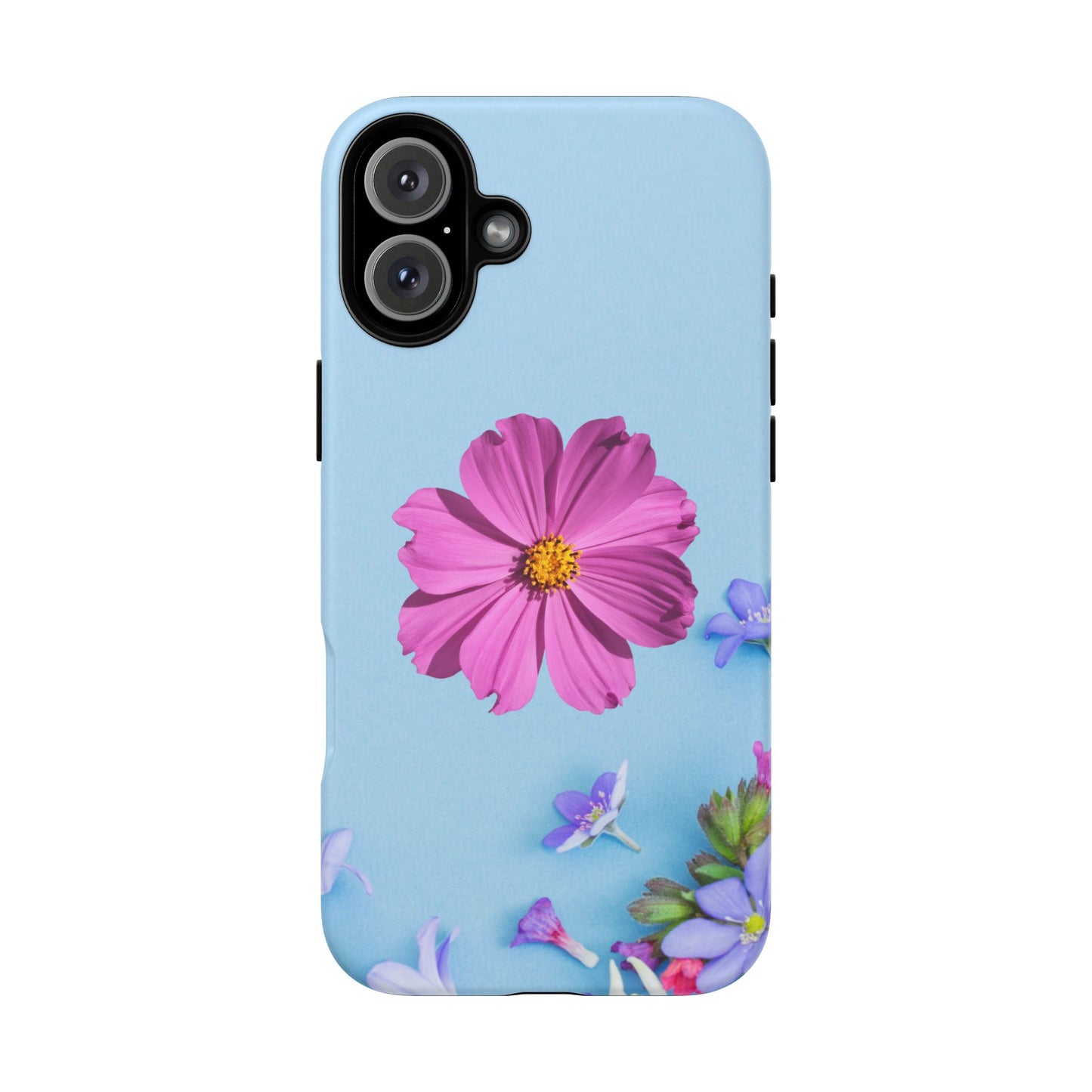 Tough Phone Case - Durable Protection with Vibrant Flower Design