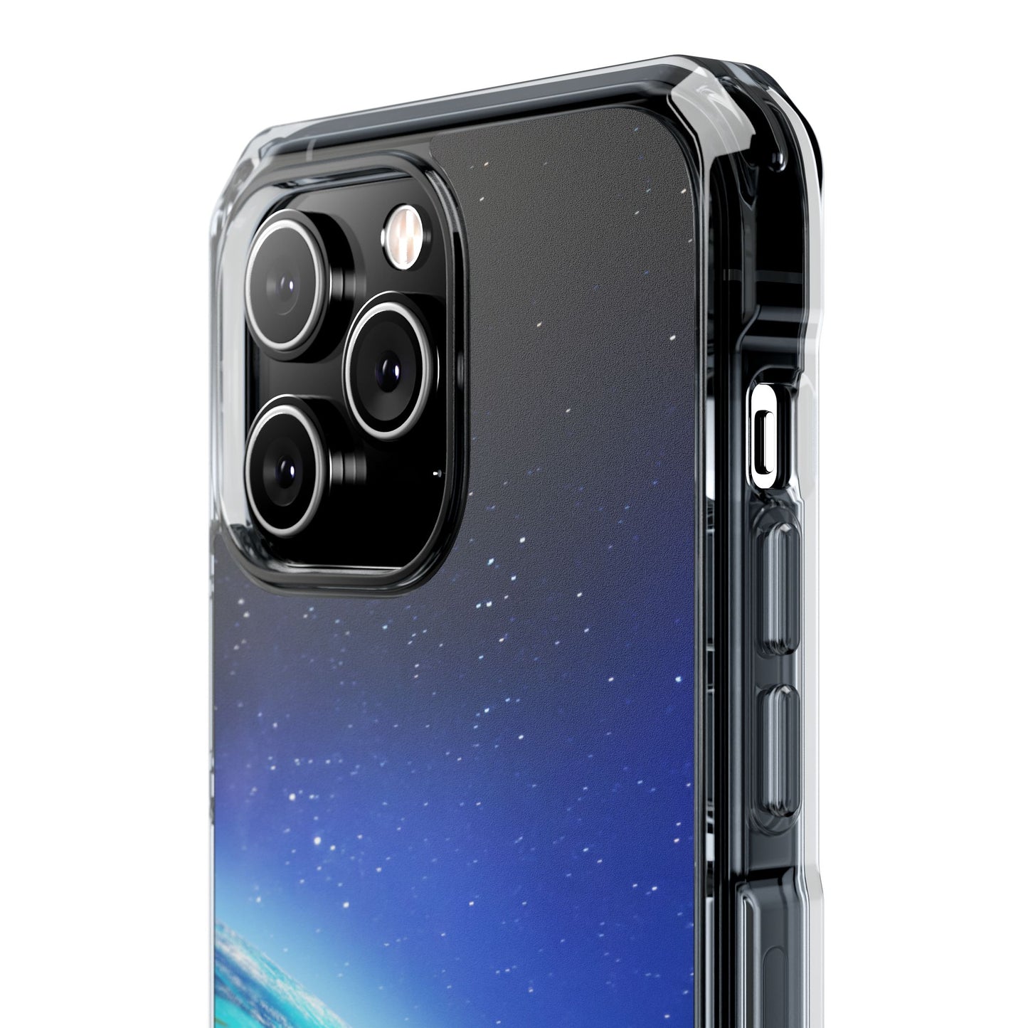 Magnetic Clear Impact Case - Galaxy Earth