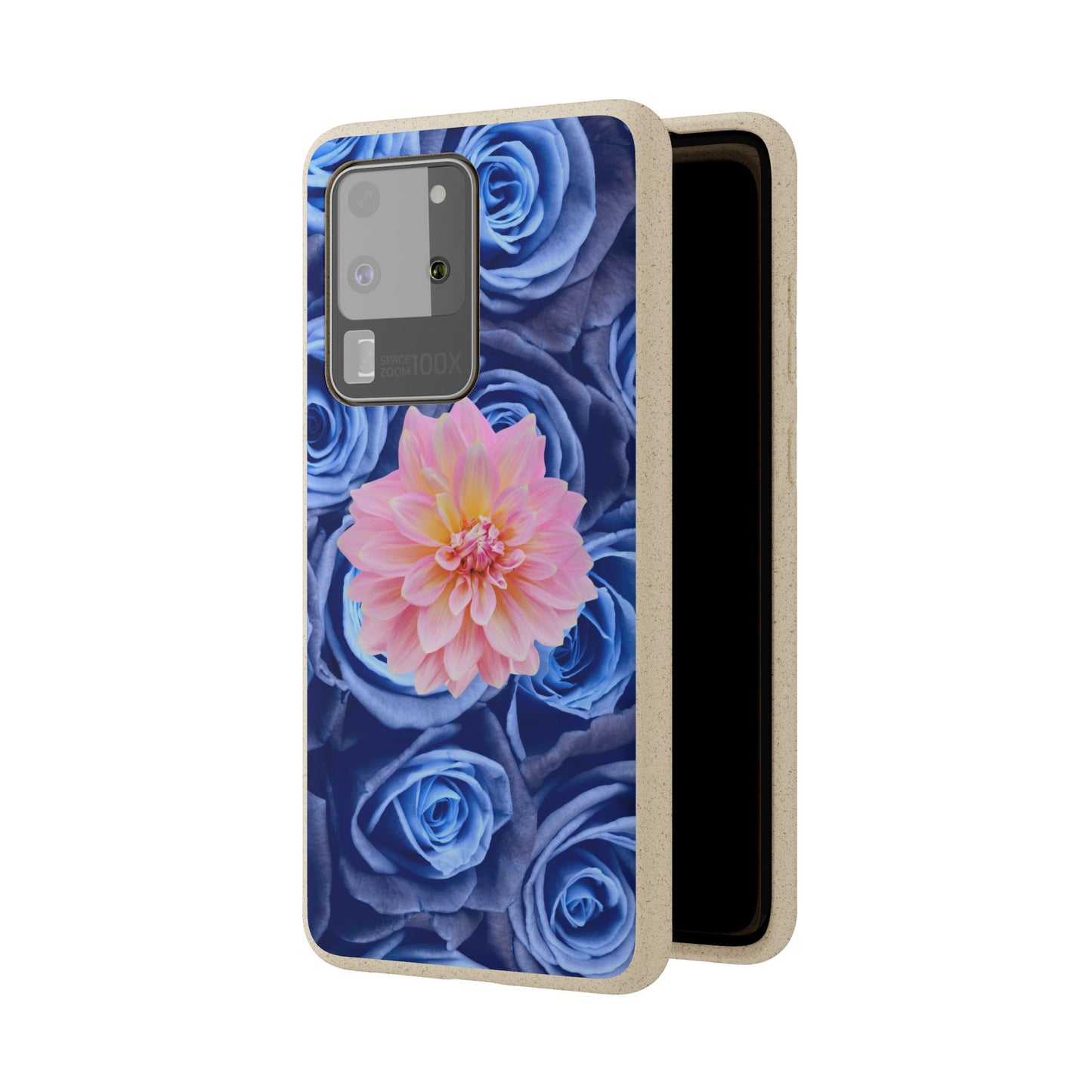 Biodegradable Cases- Blue Roses Design