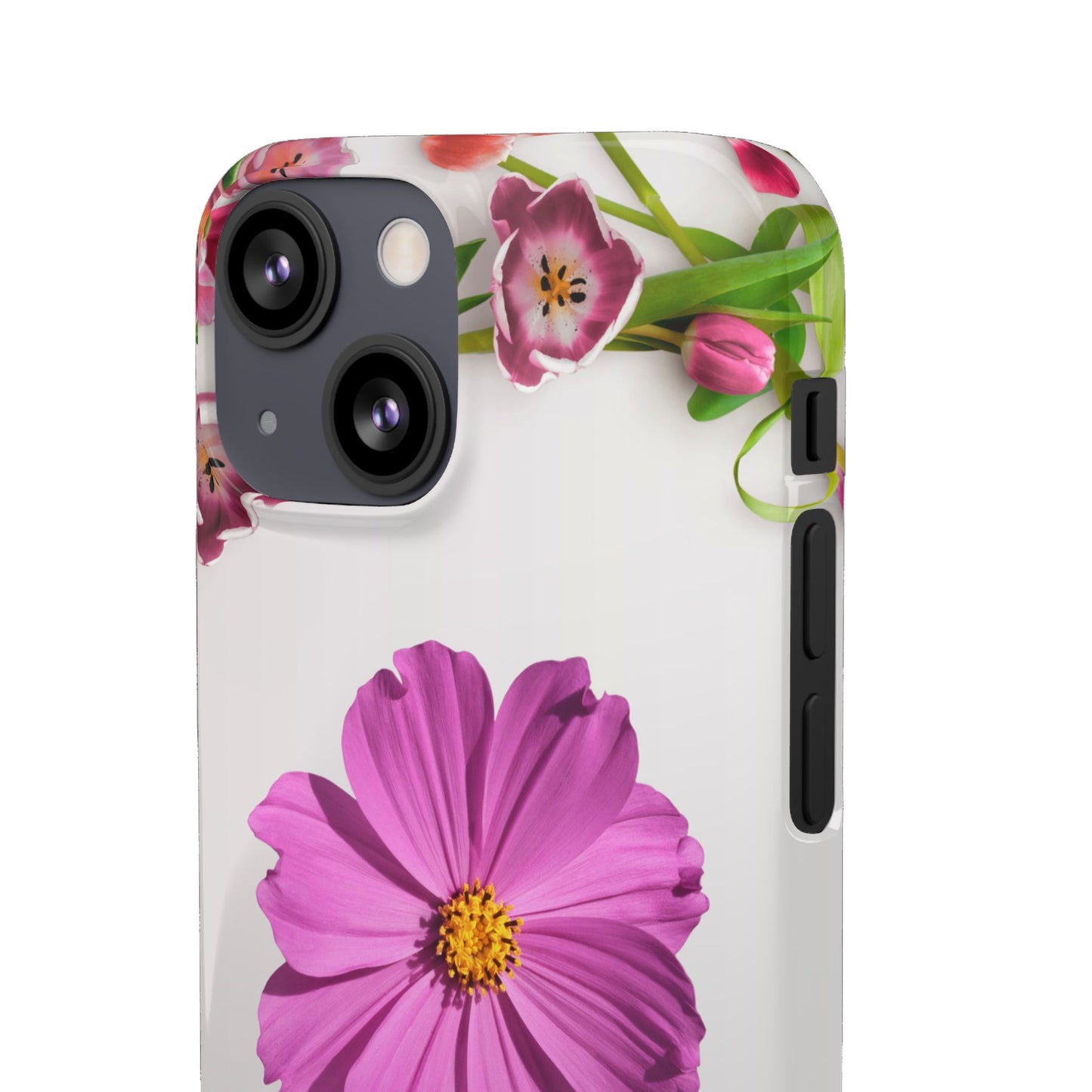 Snap Case- Elegant Flower Design