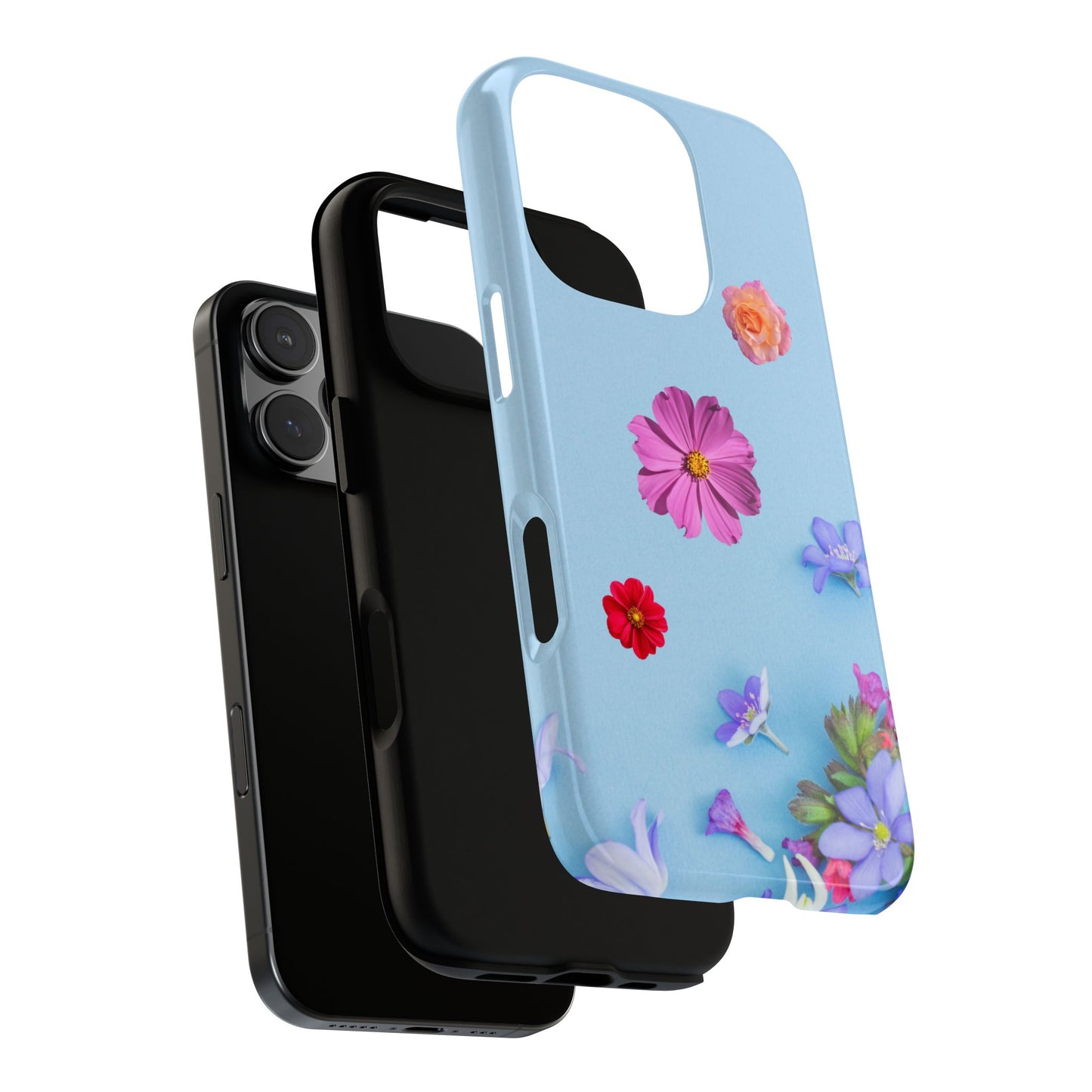 Tough Phone Case - Colorful Flower Design for Spring & Summer