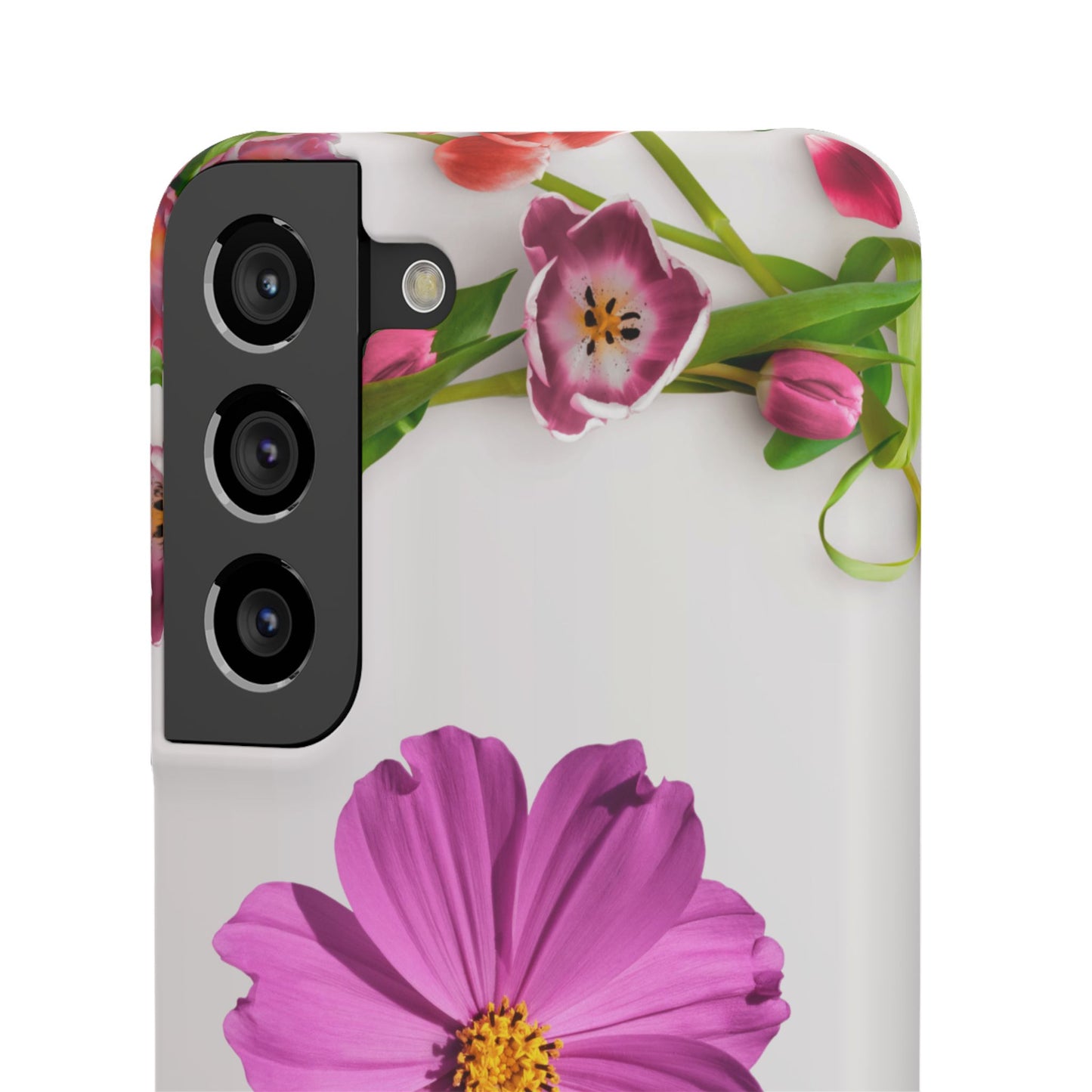 Snap Case- Elegant Flower Design