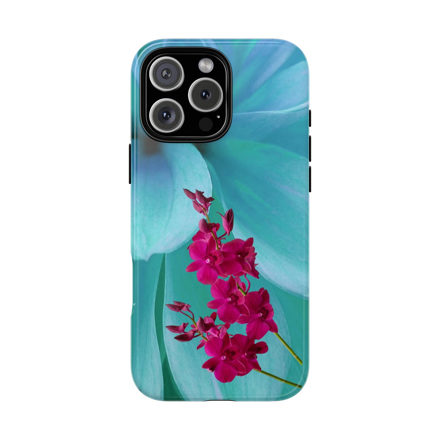 Tough Phone Case - Elegant Orchid Design