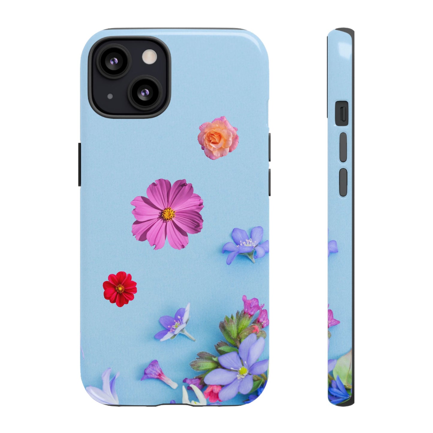 Tough Phone Case - Colorful Flower Design for Spring & Summer