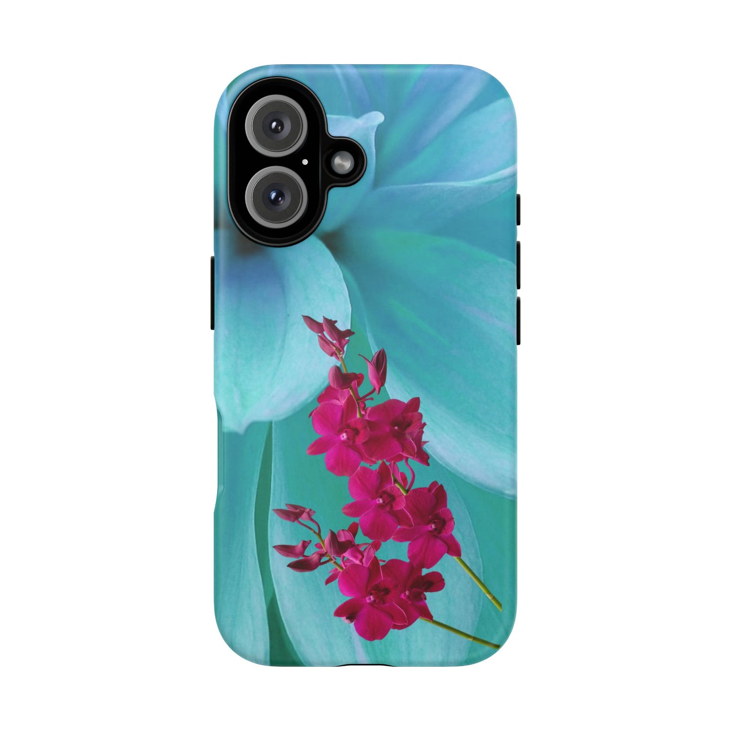 Tough Phone Case - Elegant Orchid Design