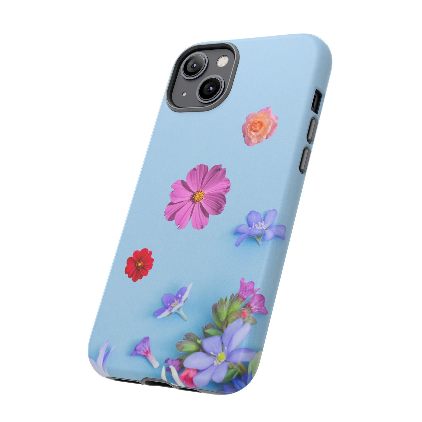 Tough Phone Case - Colorful Flower Design for Spring & Summer