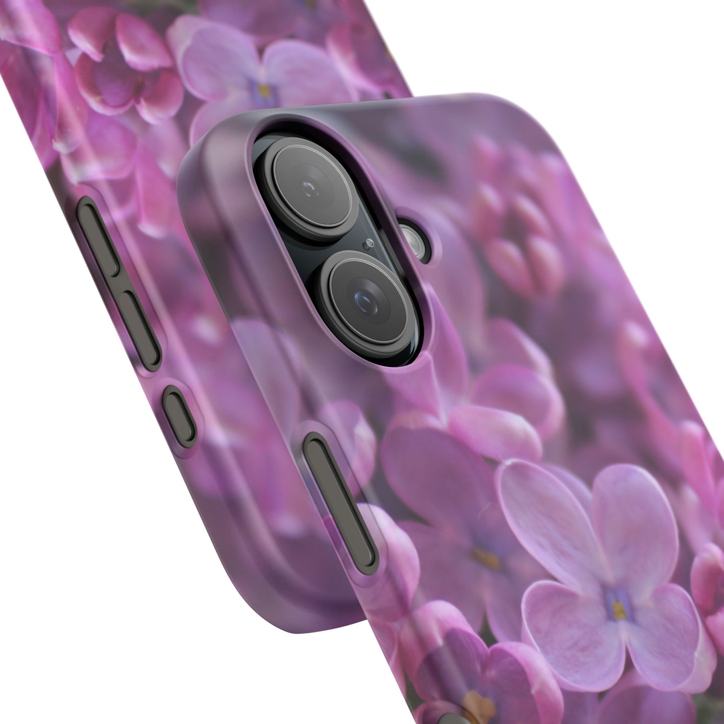 Snap Cases – Vibrant Purple Blossom Design for a Personalized Touch