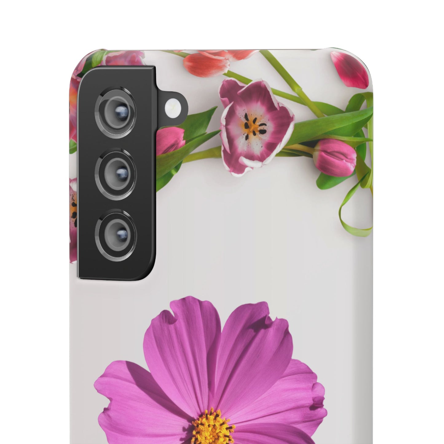 Snap Case- Elegant Flower Design