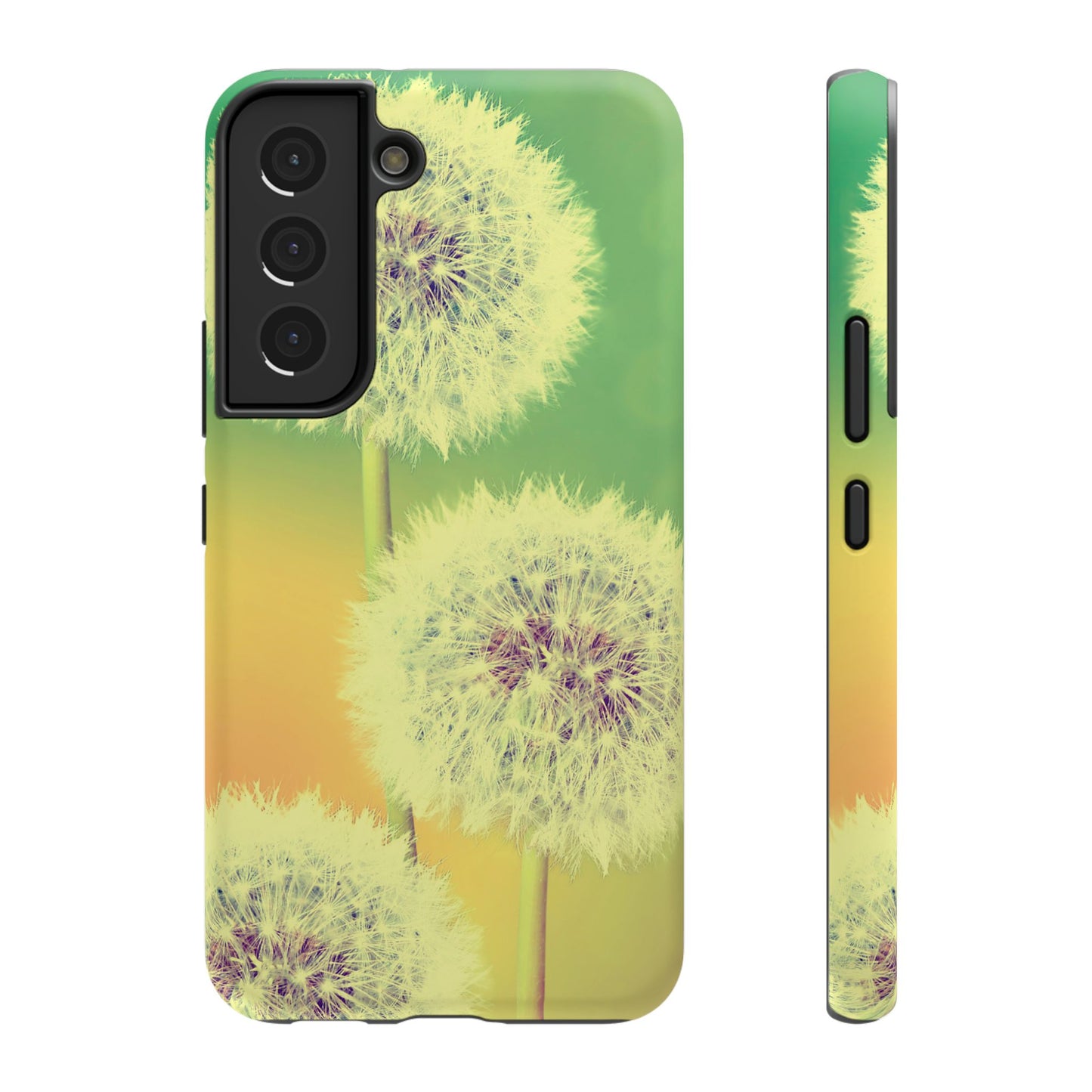 Impact-Resistant Phone Case - Whimsical Dandelion