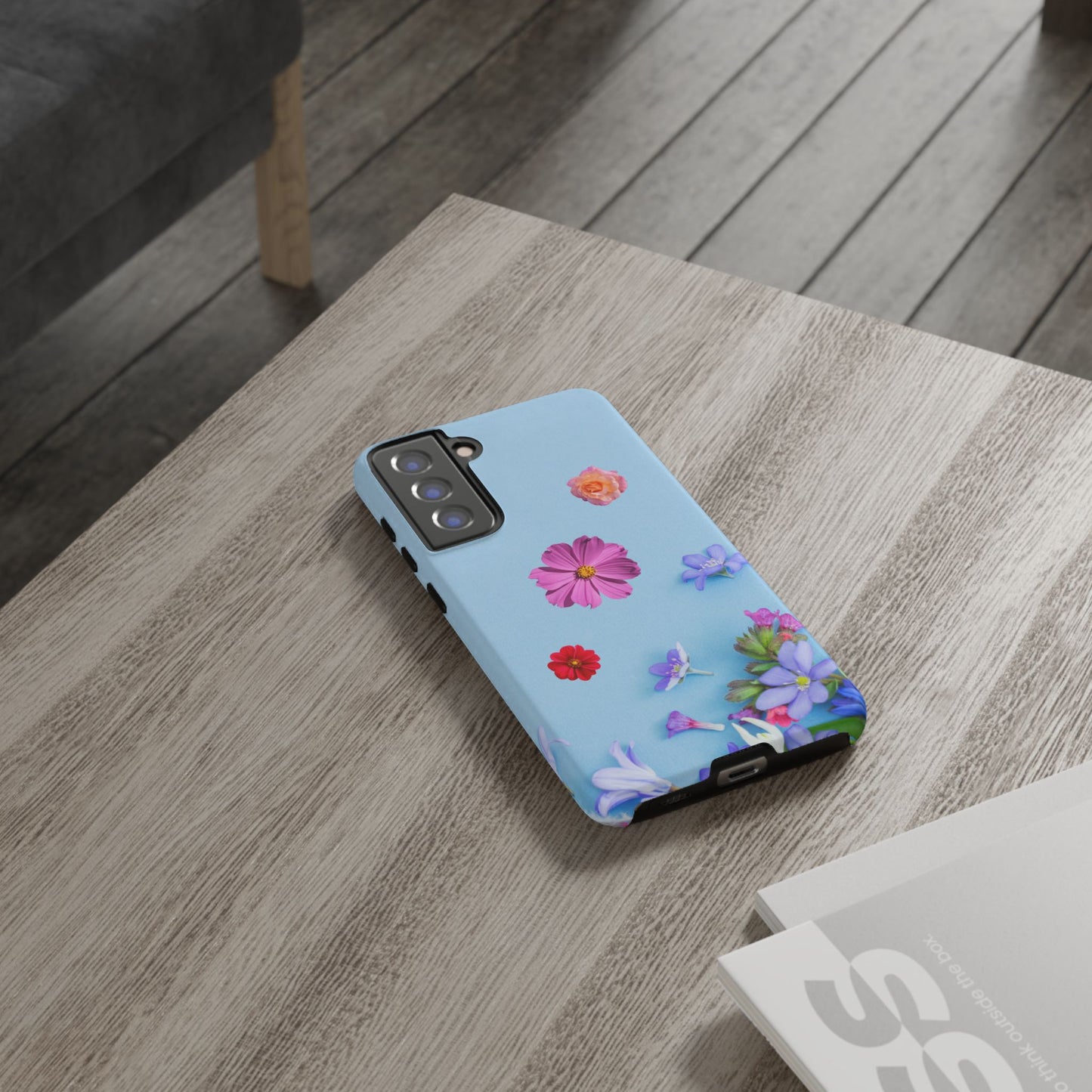 Tough Phone Case - Colorful Flower Design for Spring & Summer