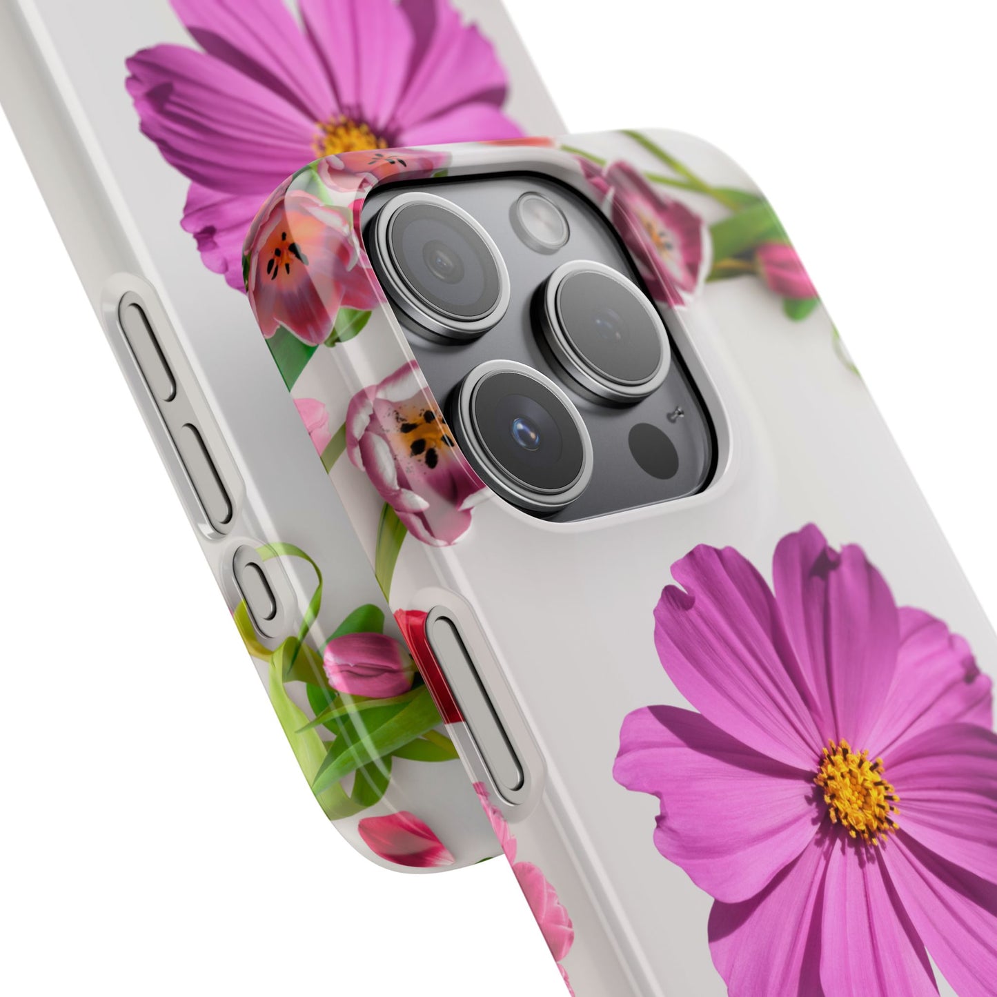 Snap Case- Elegant Flower Design