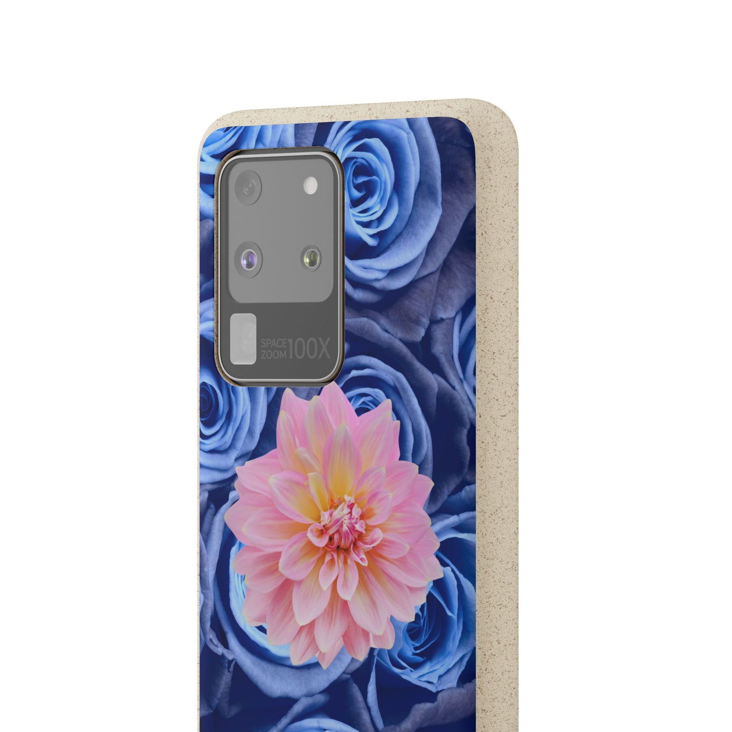 Biodegradable Cases- Blue Roses Design