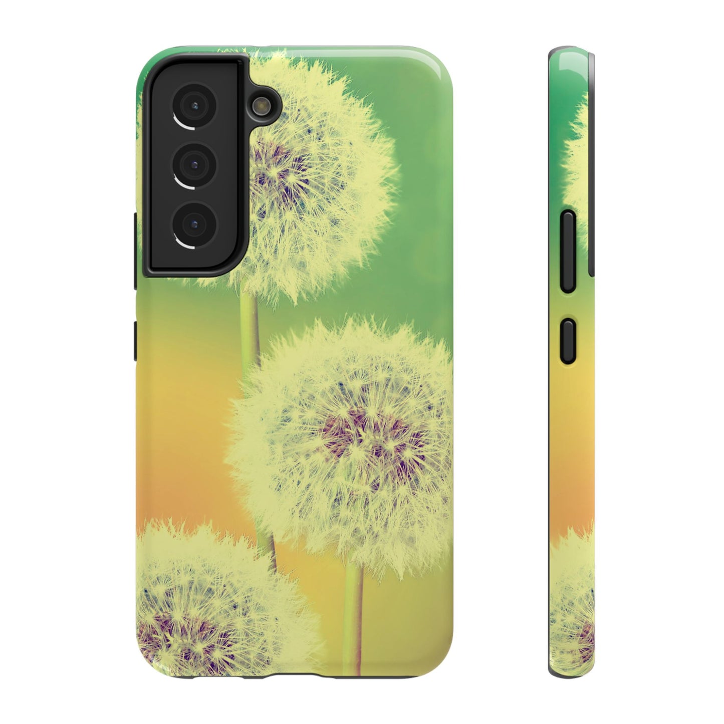 Impact-Resistant Phone Case - Whimsical Dandelion