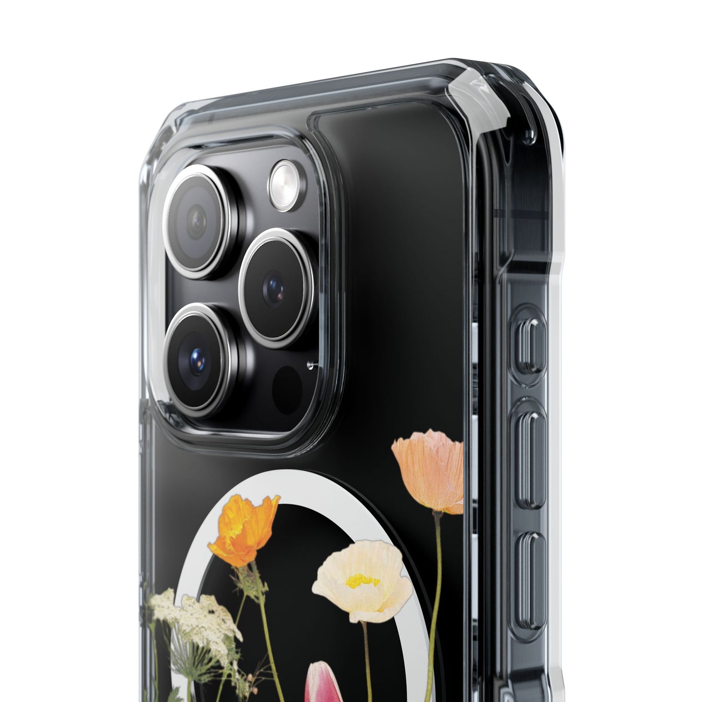 Magnetic Clear iPhone Case - Impact Protection for Nature Lovers