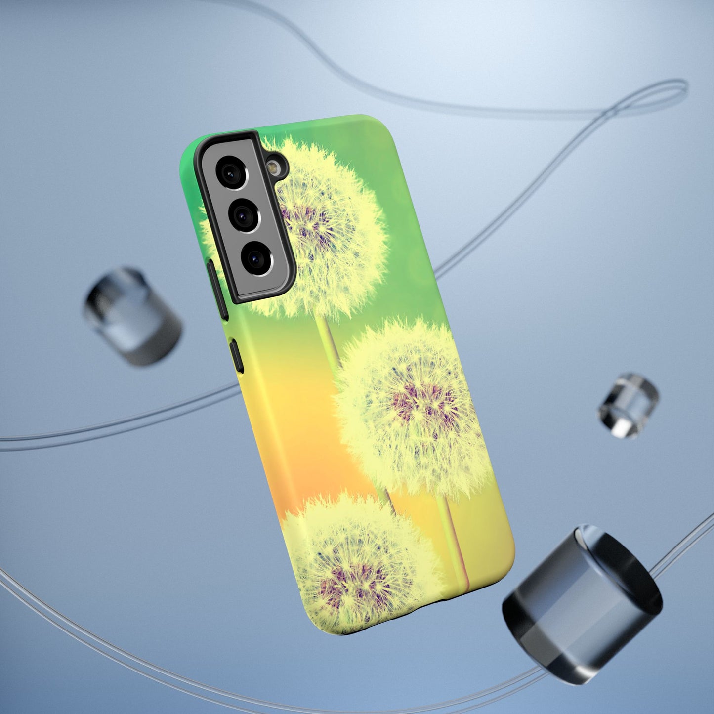 Impact-Resistant Phone Case - Whimsical Dandelion