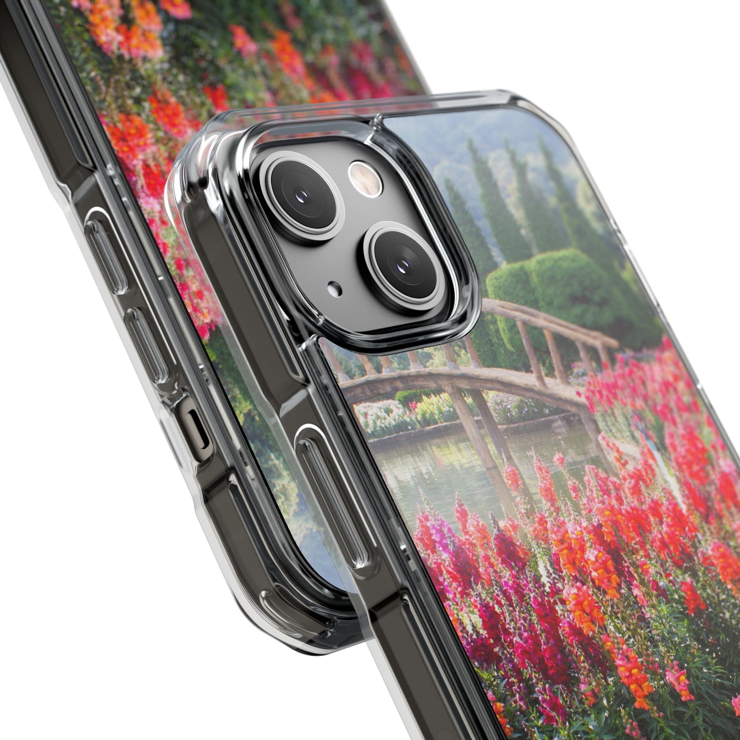 Magnetic Clear Impact Case - Nature-Inspired Phone Protection