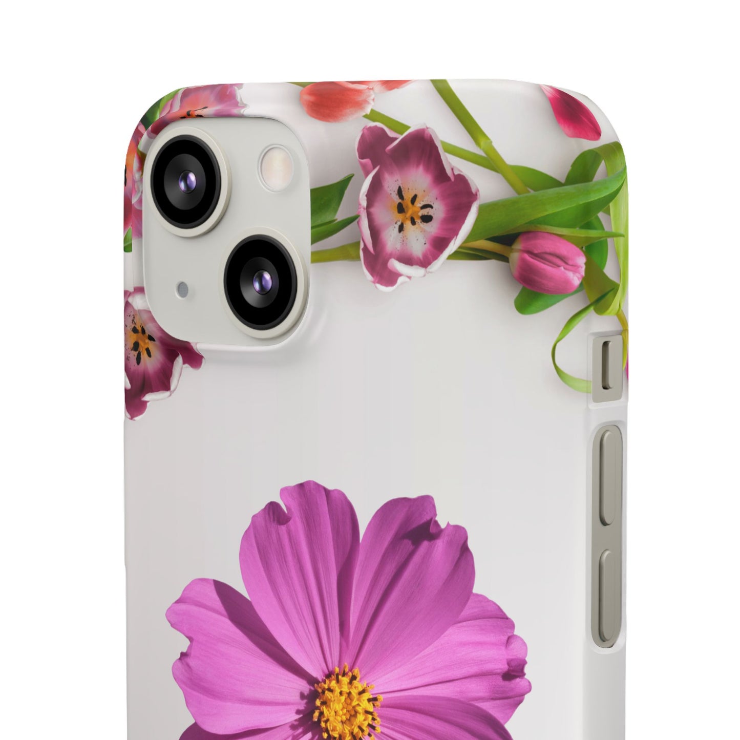 Snap Case- Elegant Flower Design