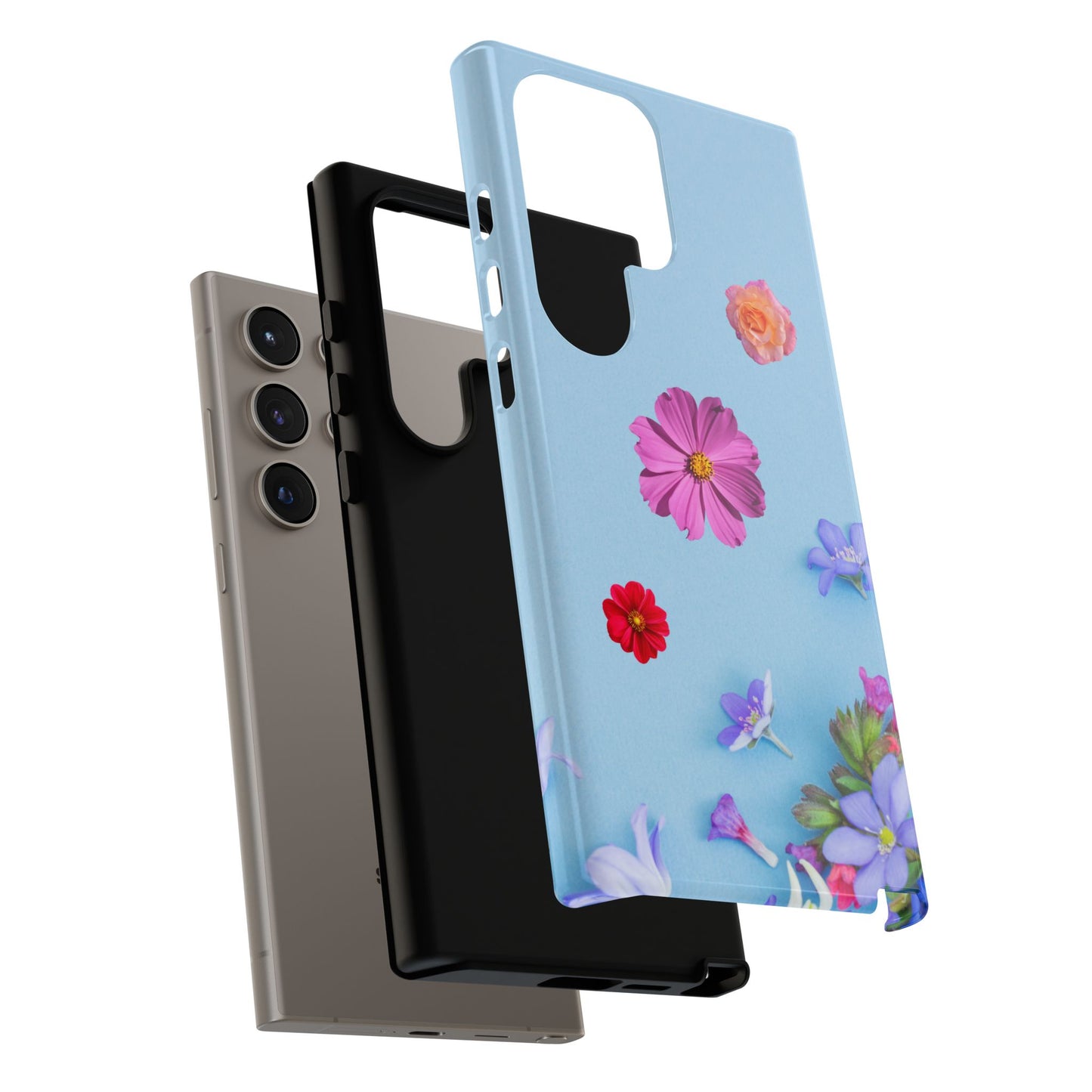 Tough Phone Case - Colorful Flower Design for Spring & Summer