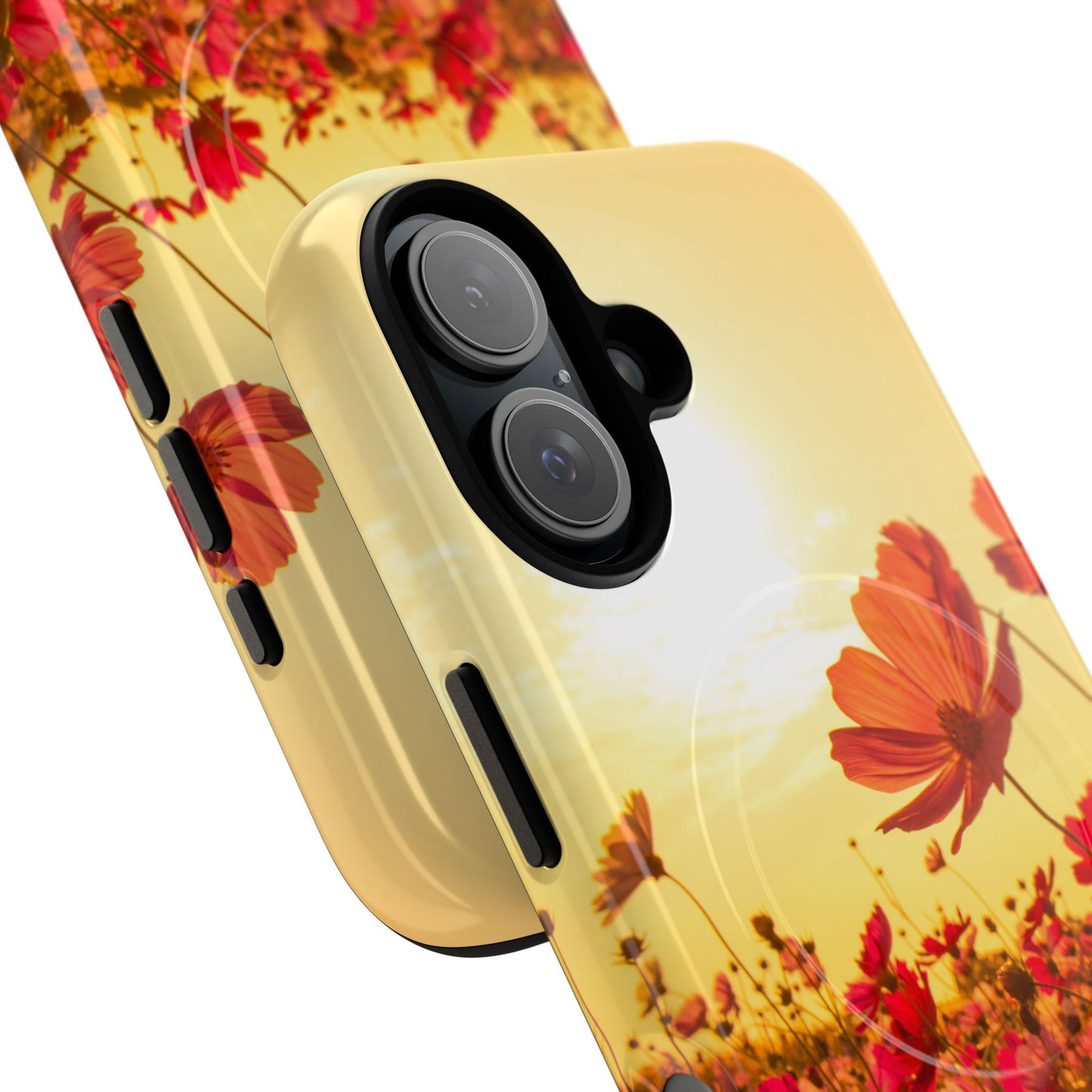 Tough Magnetic Phone Case – Vibrant Floral  and Stylish Protection for Nature Lovers