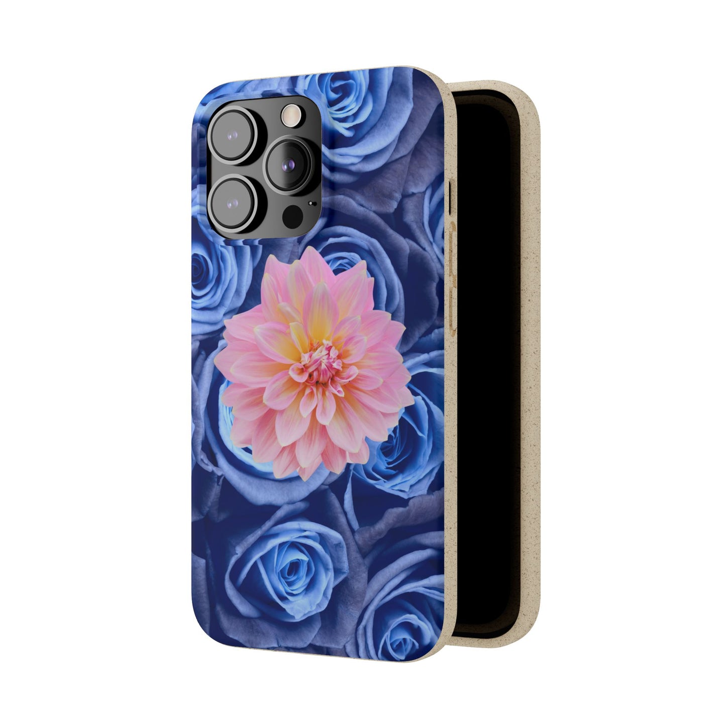 Biodegradable Cases- Blue Roses Design