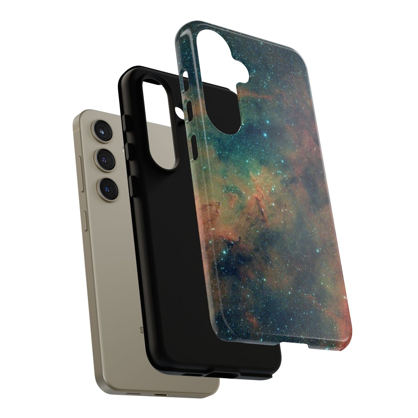 Tough Phone Case - Cosmic Nebula Design