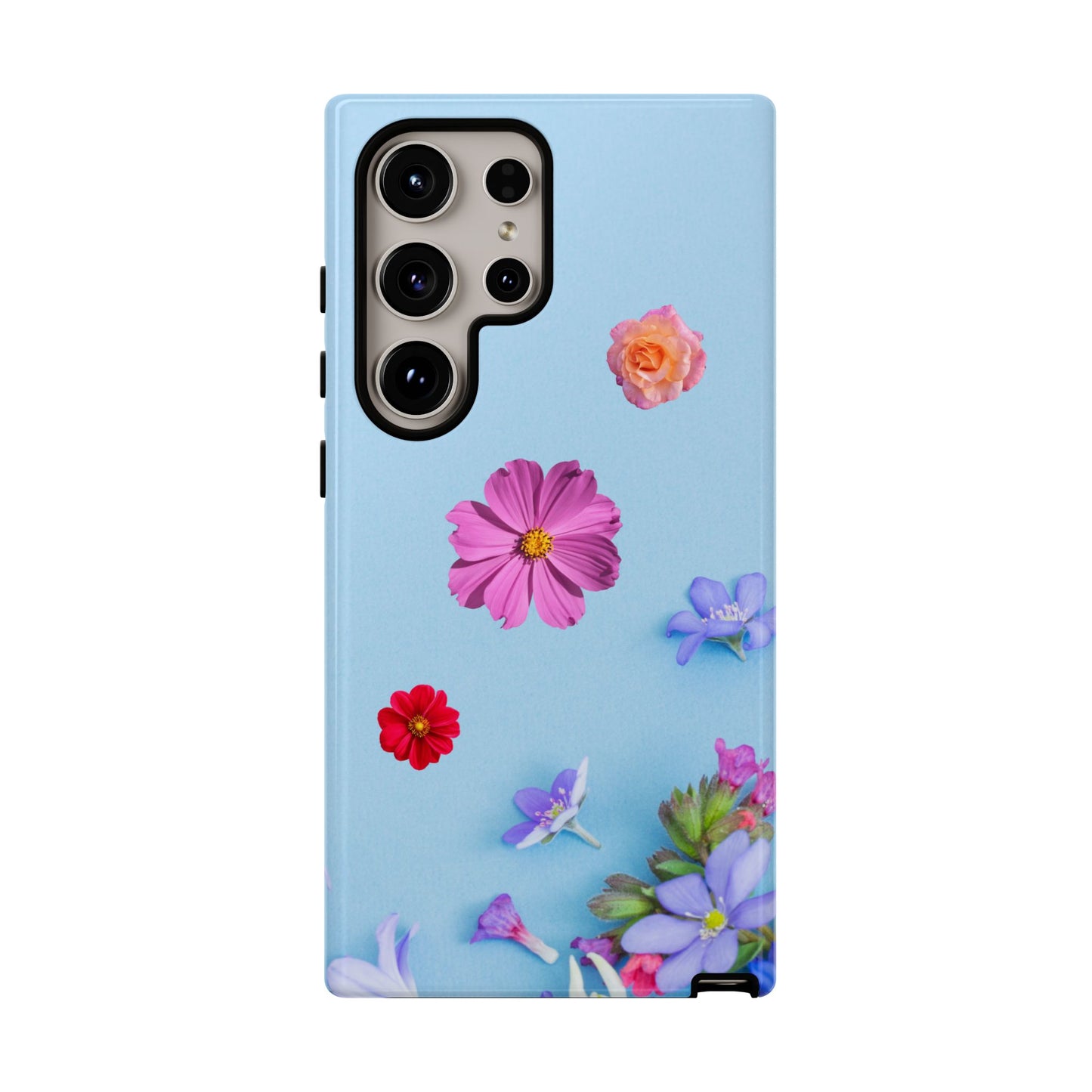 Tough Phone Case - Colorful Flower Design for Spring & Summer