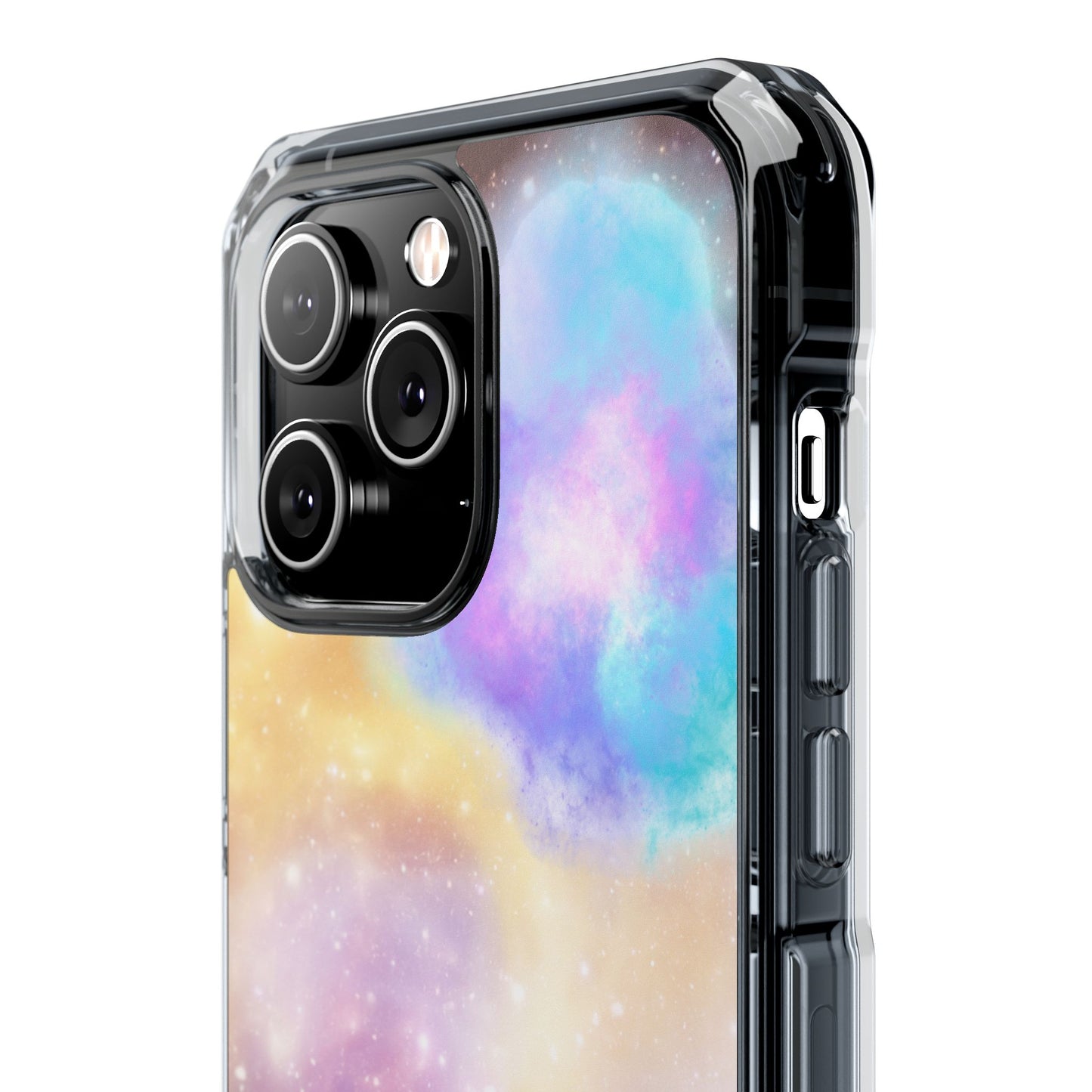 Magnetic Clear Phone Case - Cosmic Colors